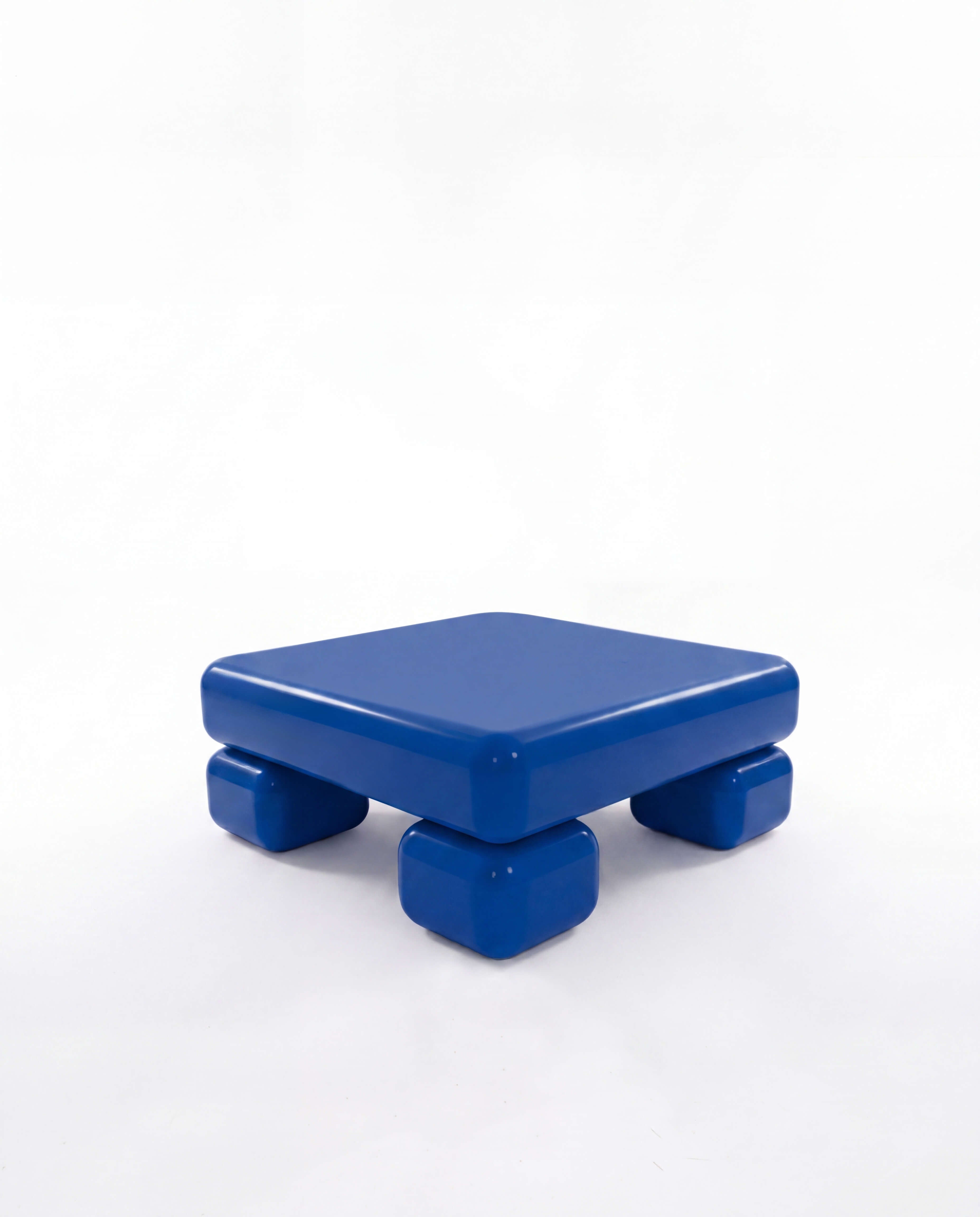 Blob Table Cobalt Blue