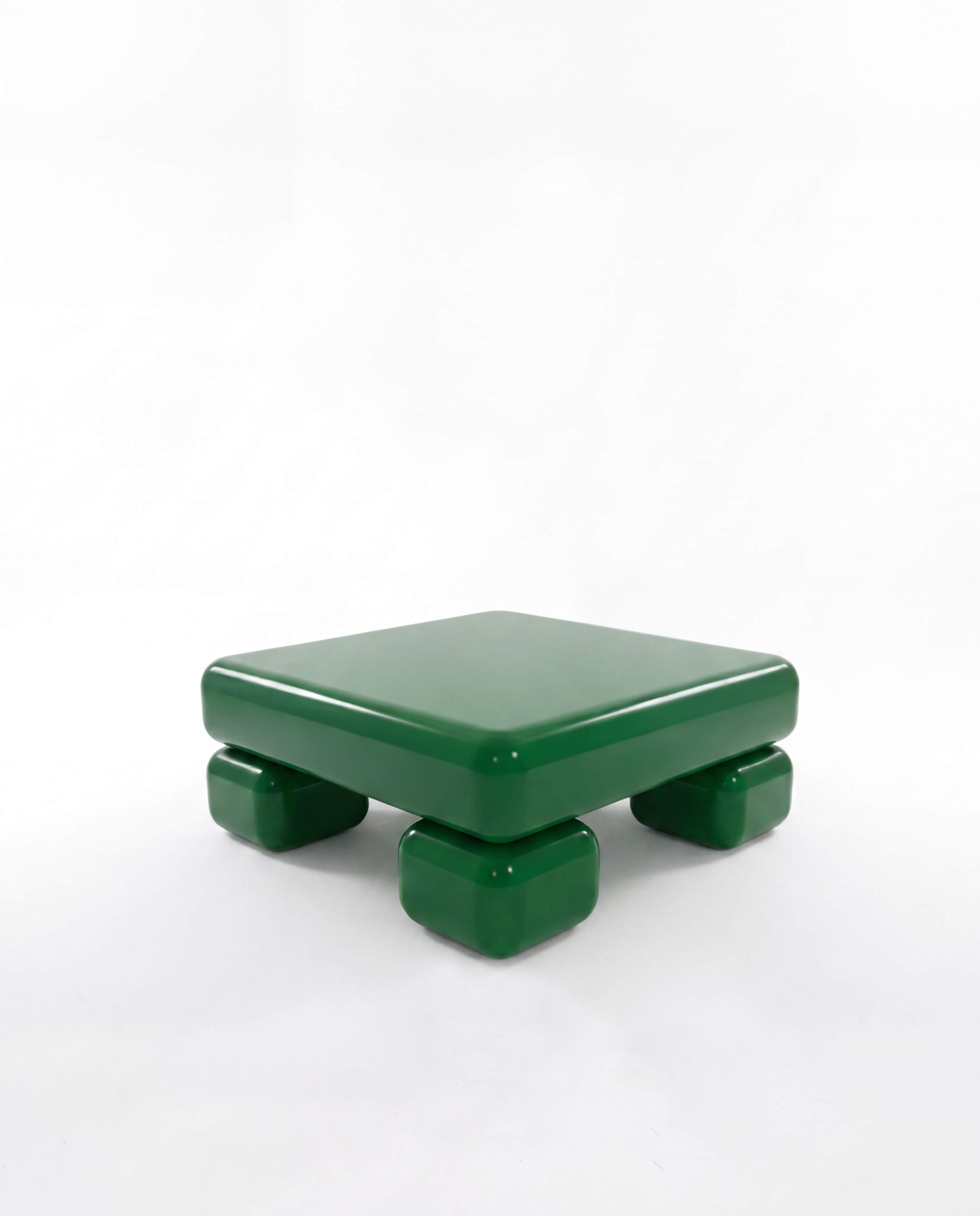 Blob Table Dark Green