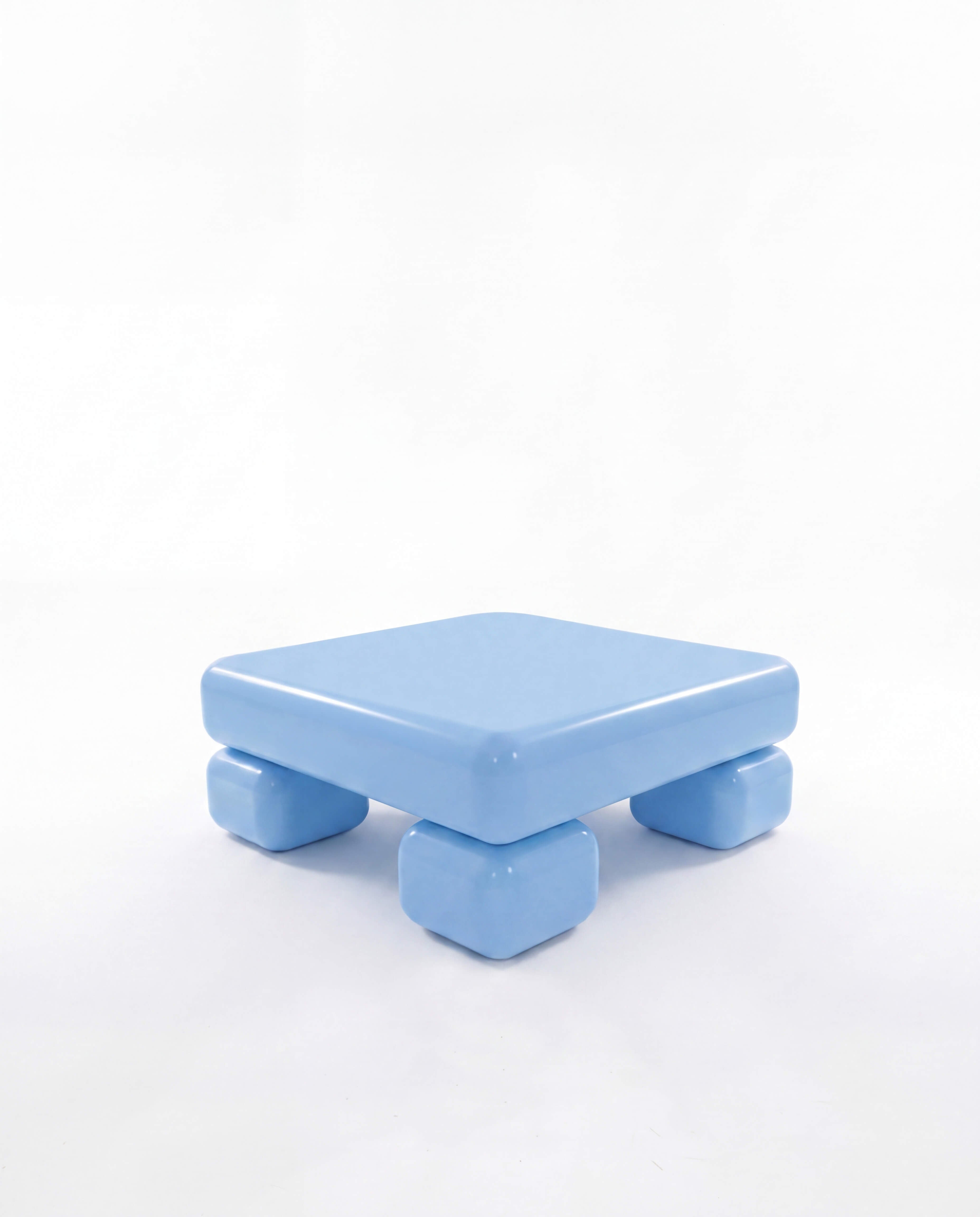 Blob Table Light Blue
