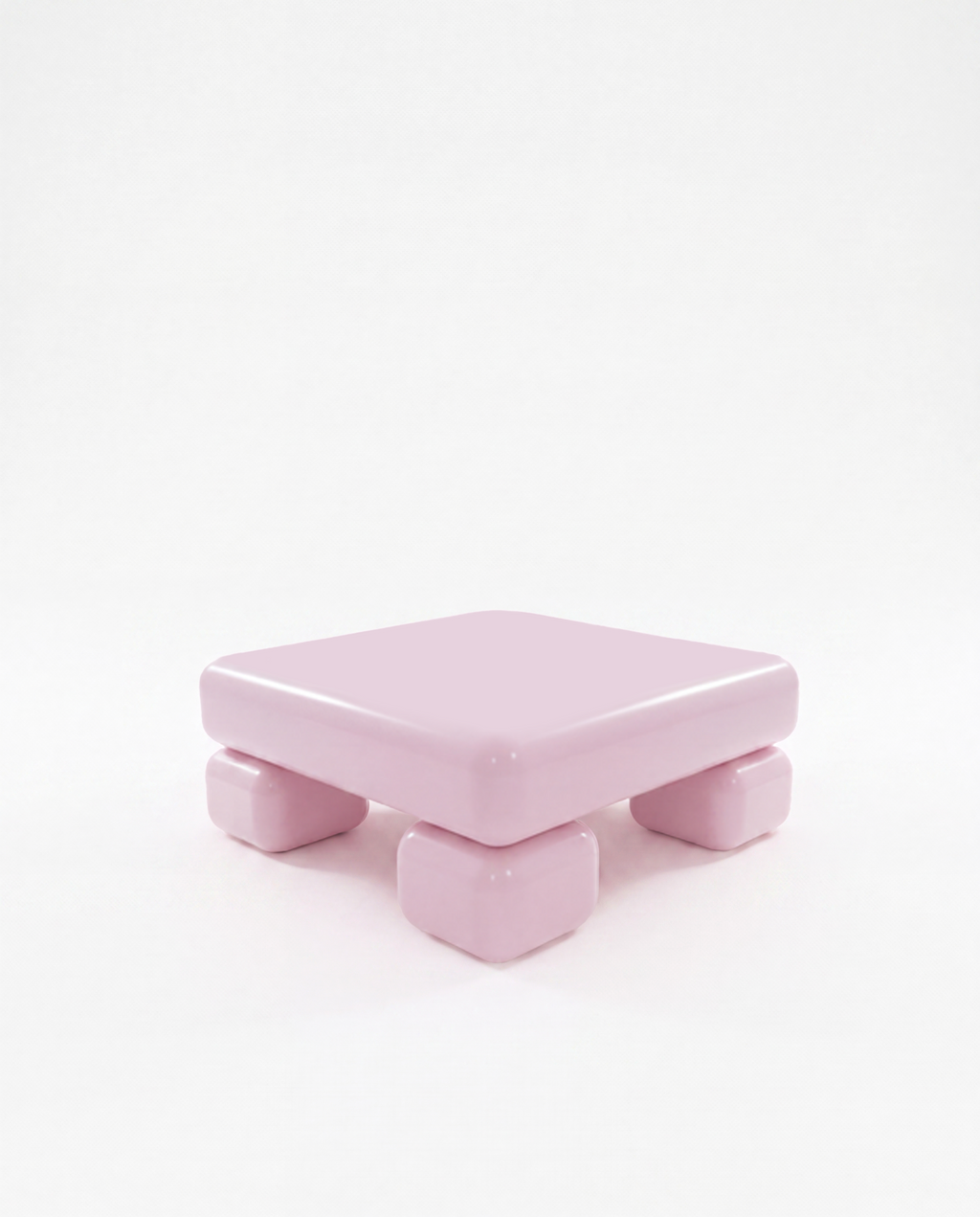 Blob Table Pink