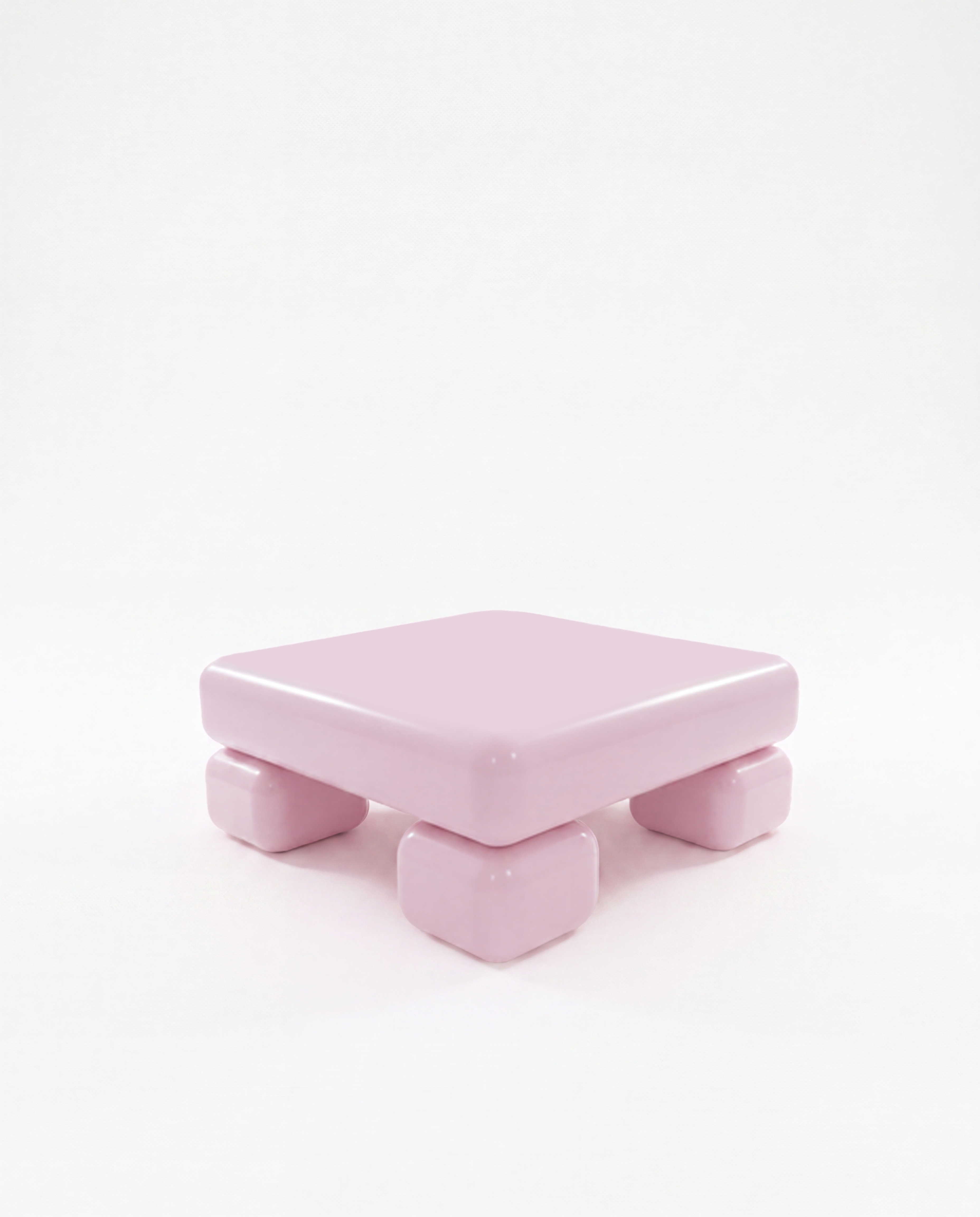 Blob Table Pink