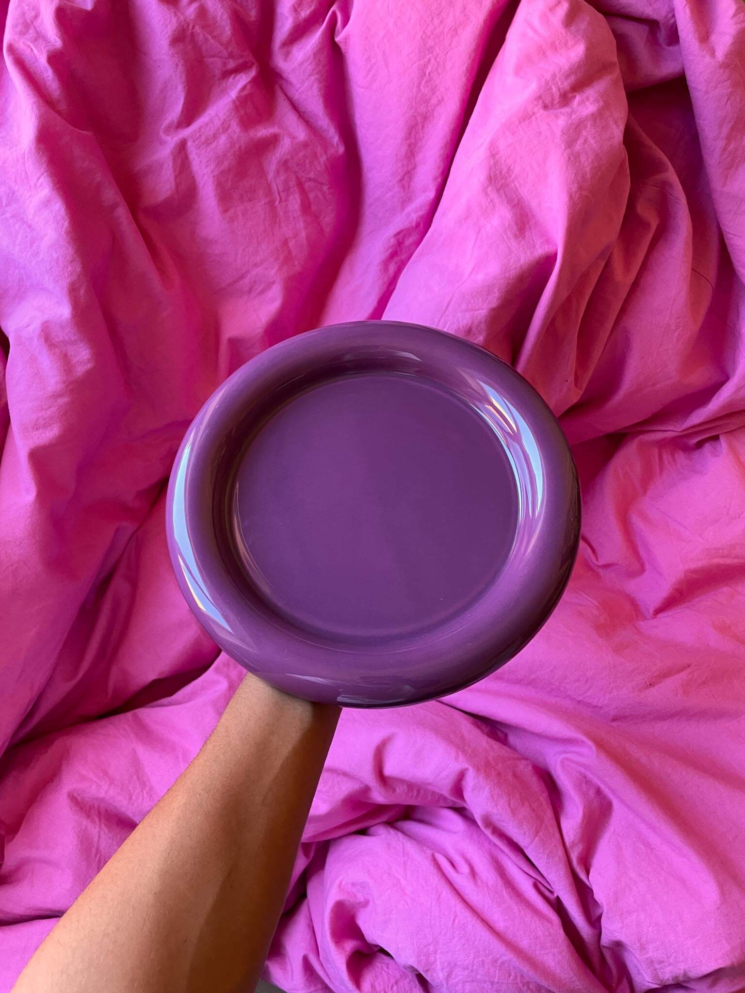 Chunky Plate Purple