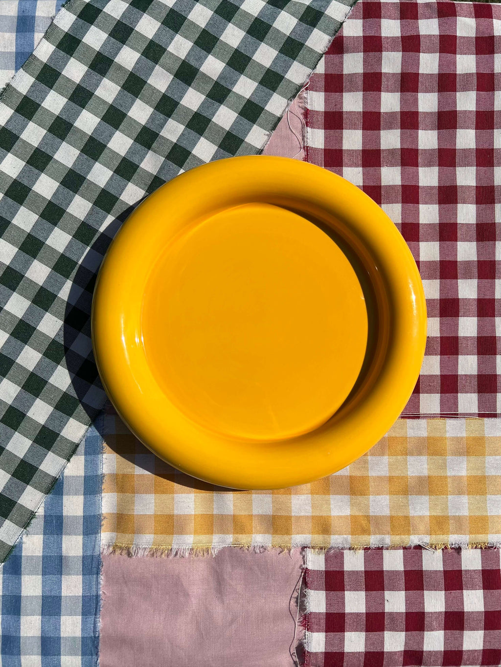 Chunky Plate Yellow
