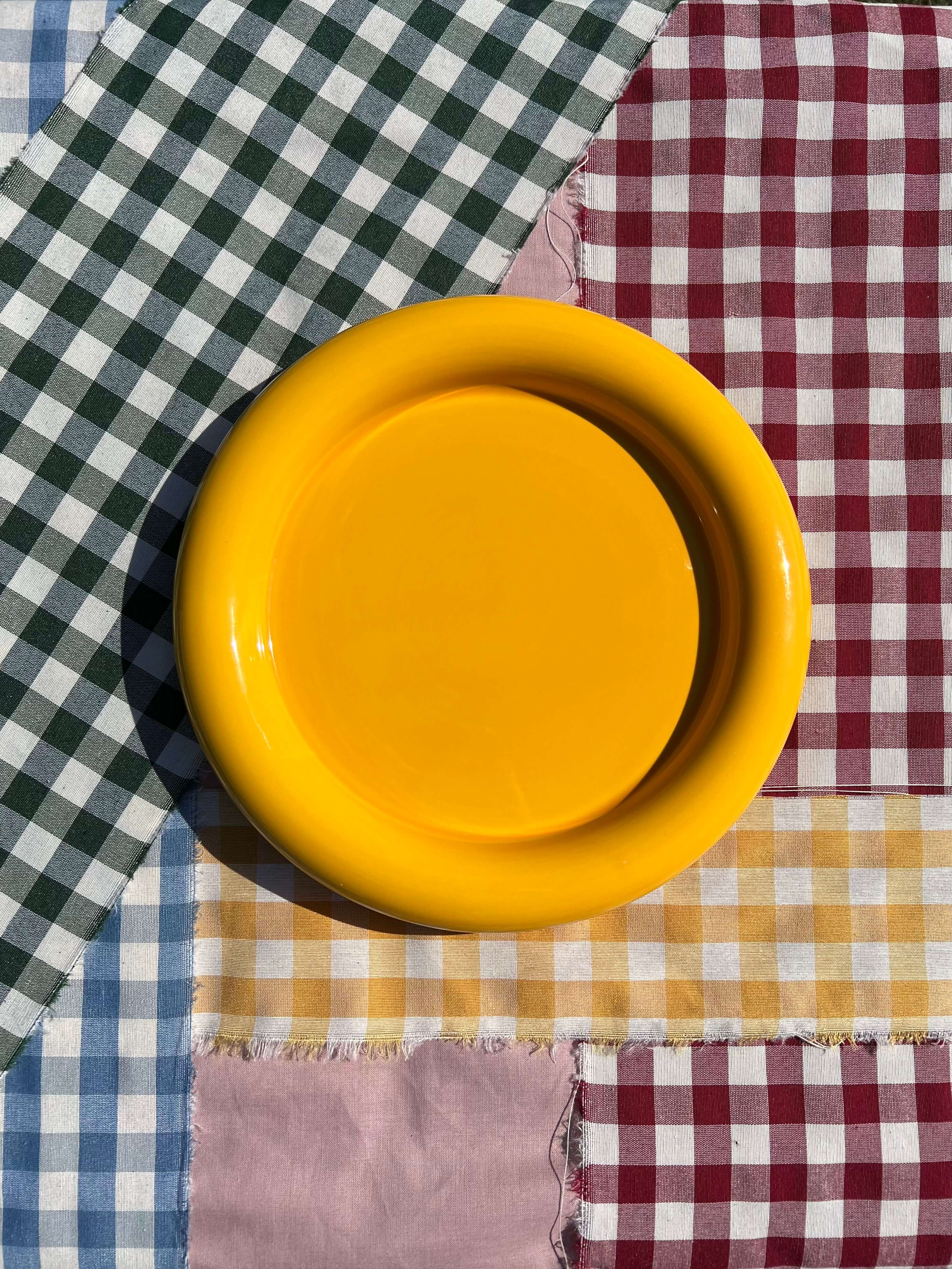 Chunky Plate Yellow