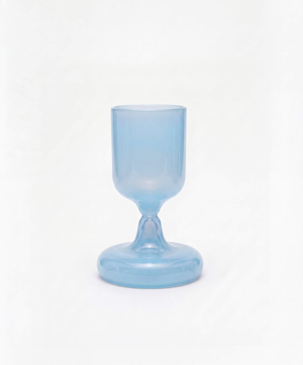 Chunky Beer Glass Light Blue packshot