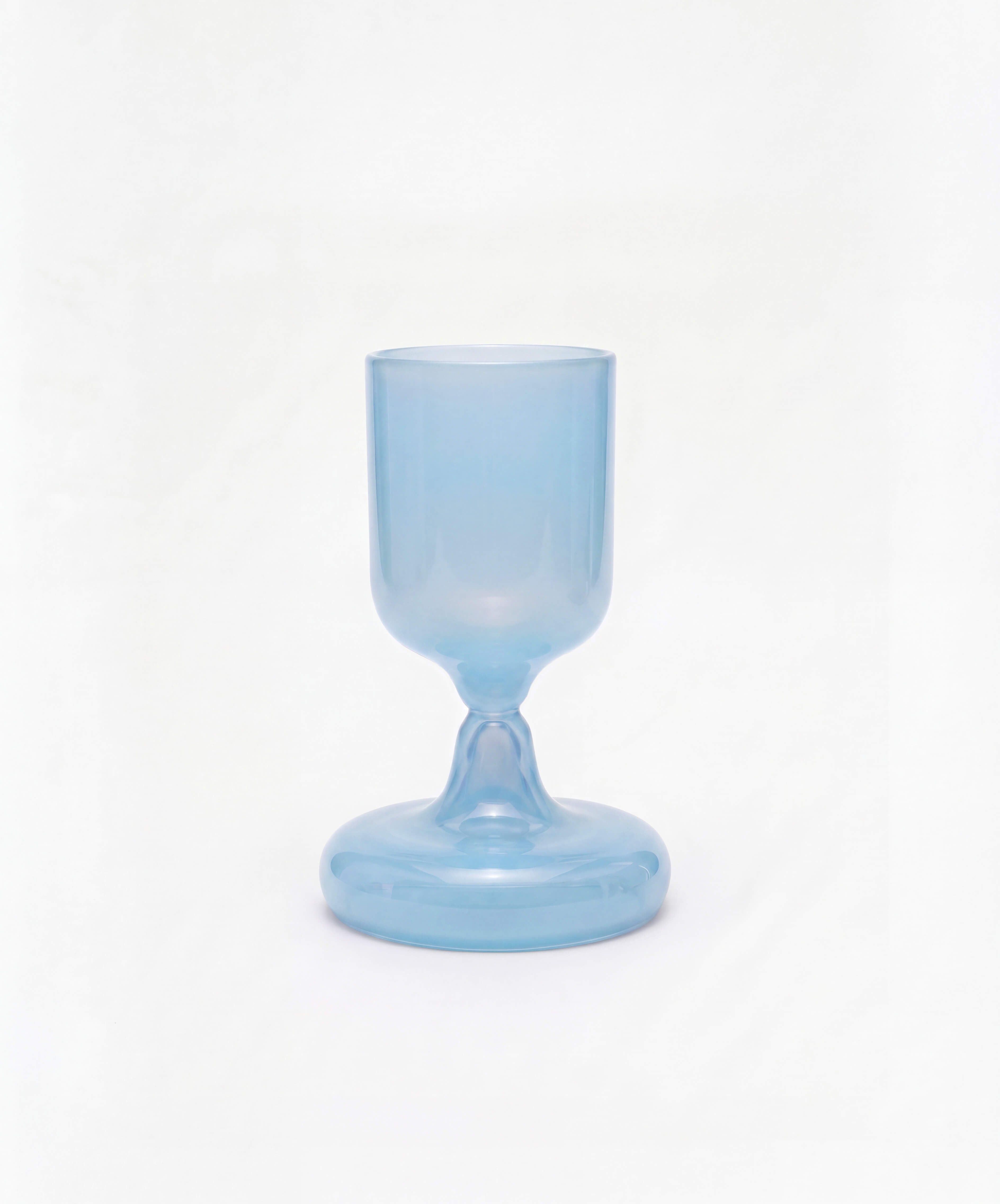 Chunky Beer Glass Light Blue packshot