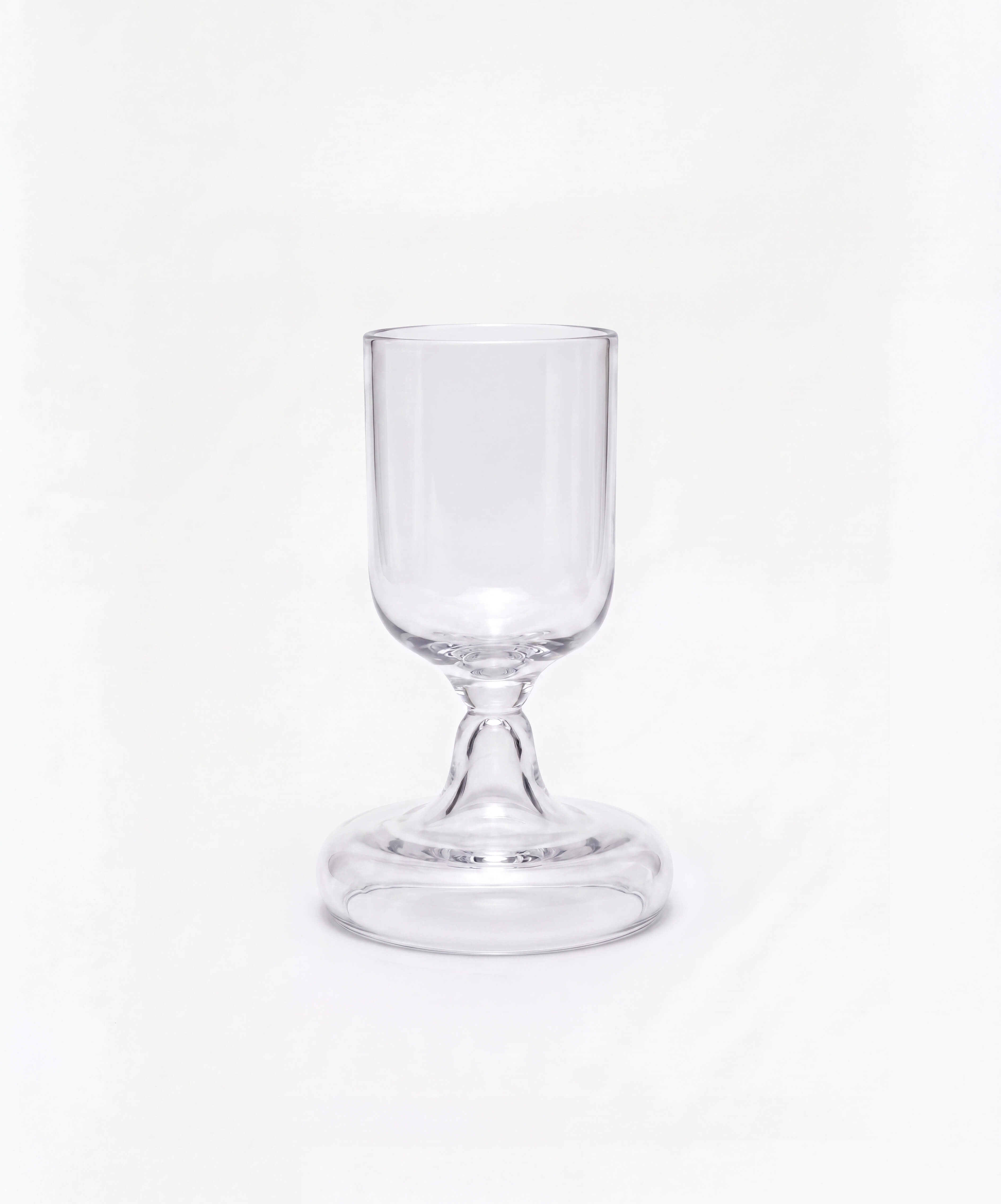 Chunky Beer Glass Transparent packshot