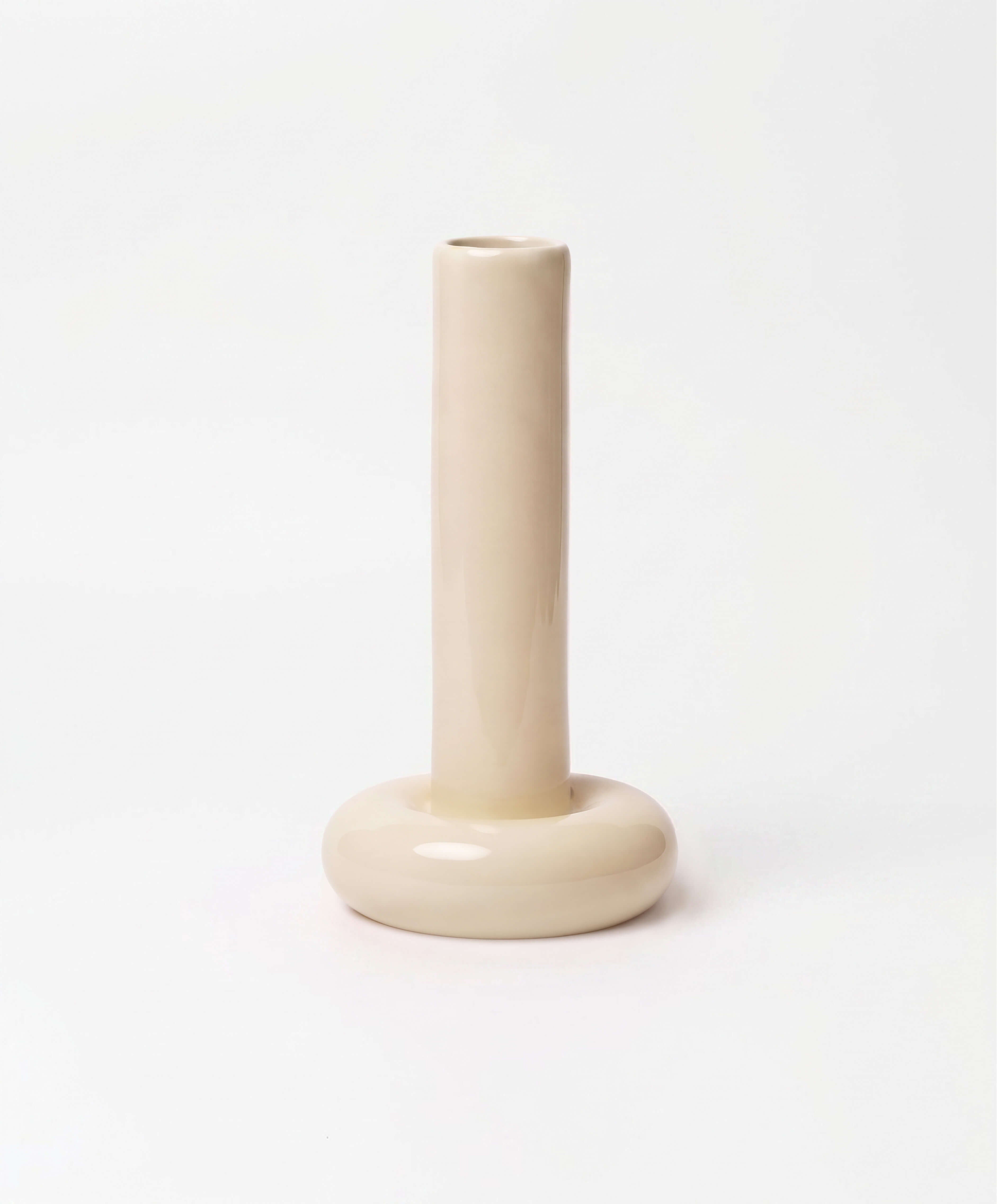 Chunky Candle Holder Cream