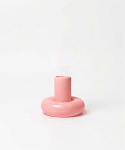 Chunky Candle Holder Pink packshot