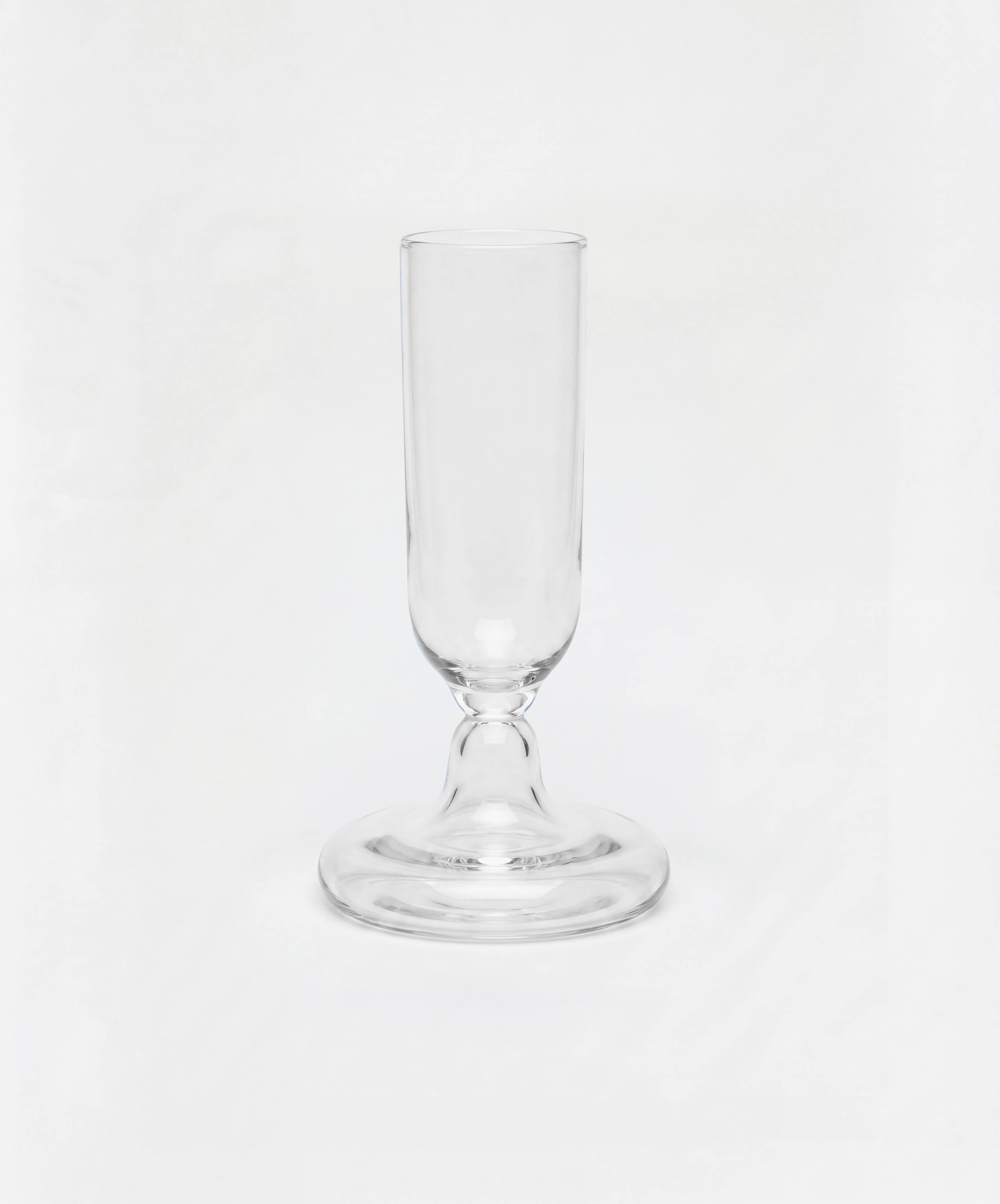 Chunky Champagne Glass Transparent packshot