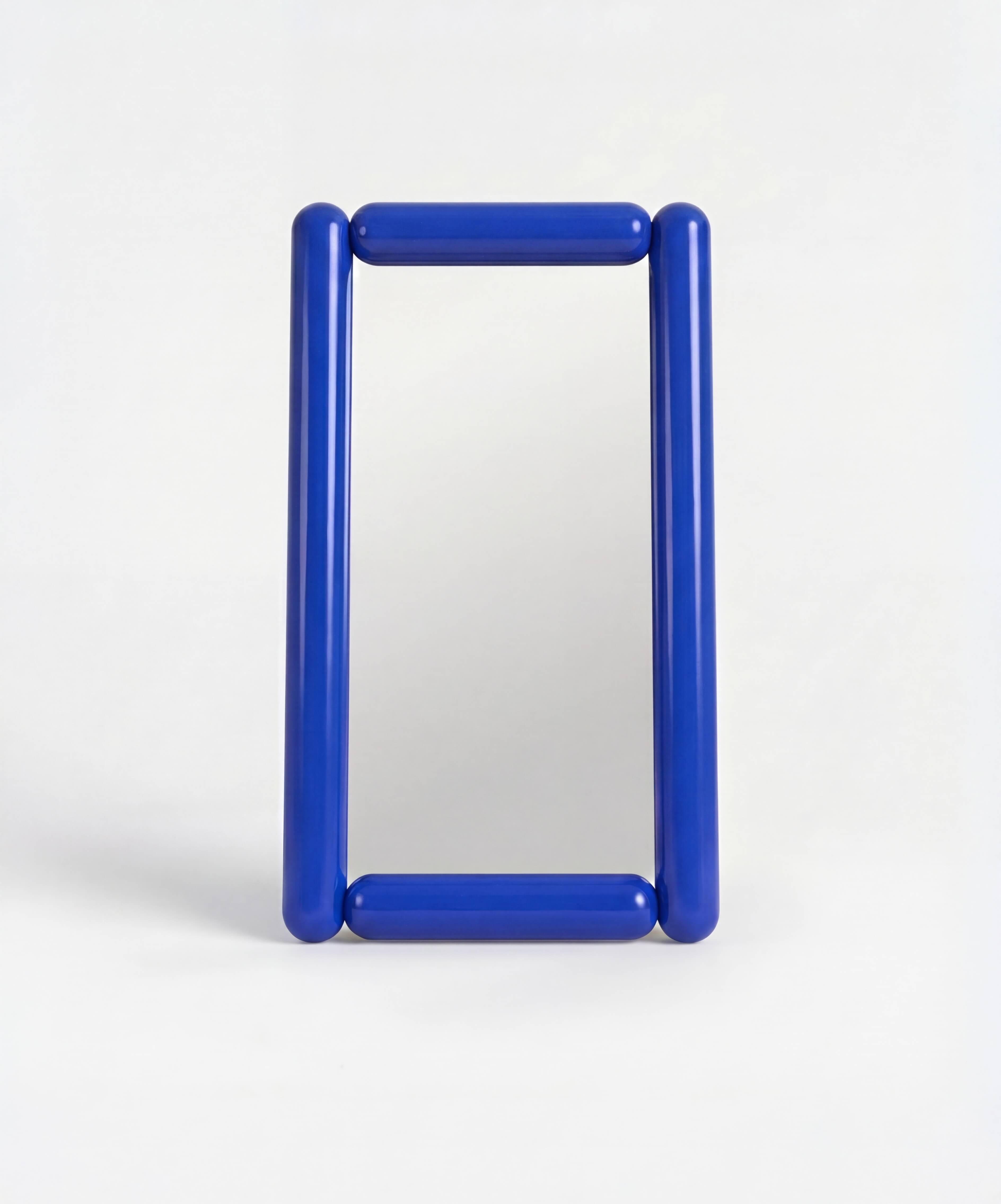 Chunky Mirror Cobalt Blue