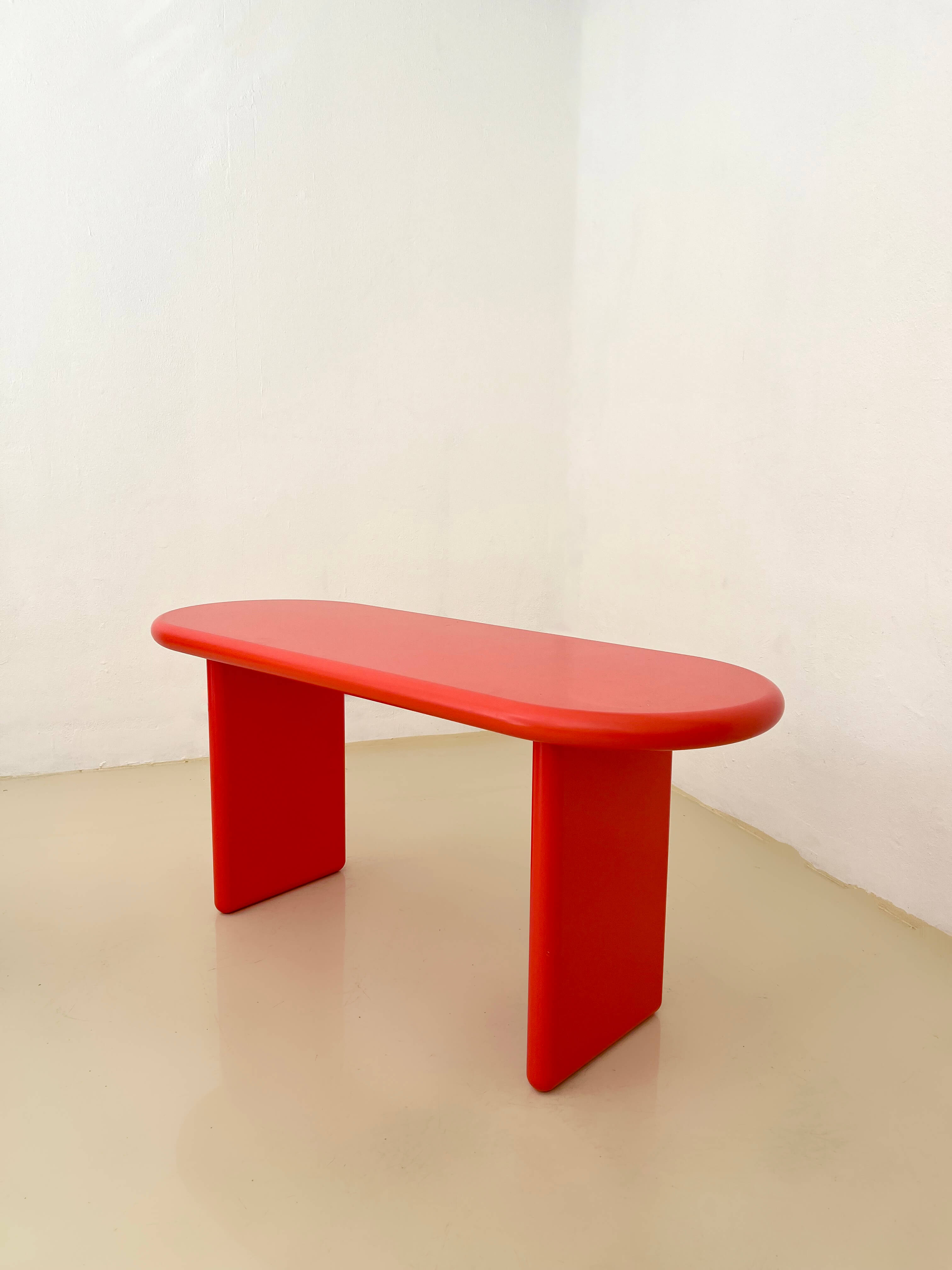 Chunky Desk Red