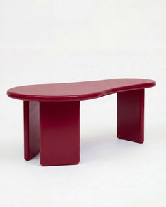 Chunky Desk II Burgundy