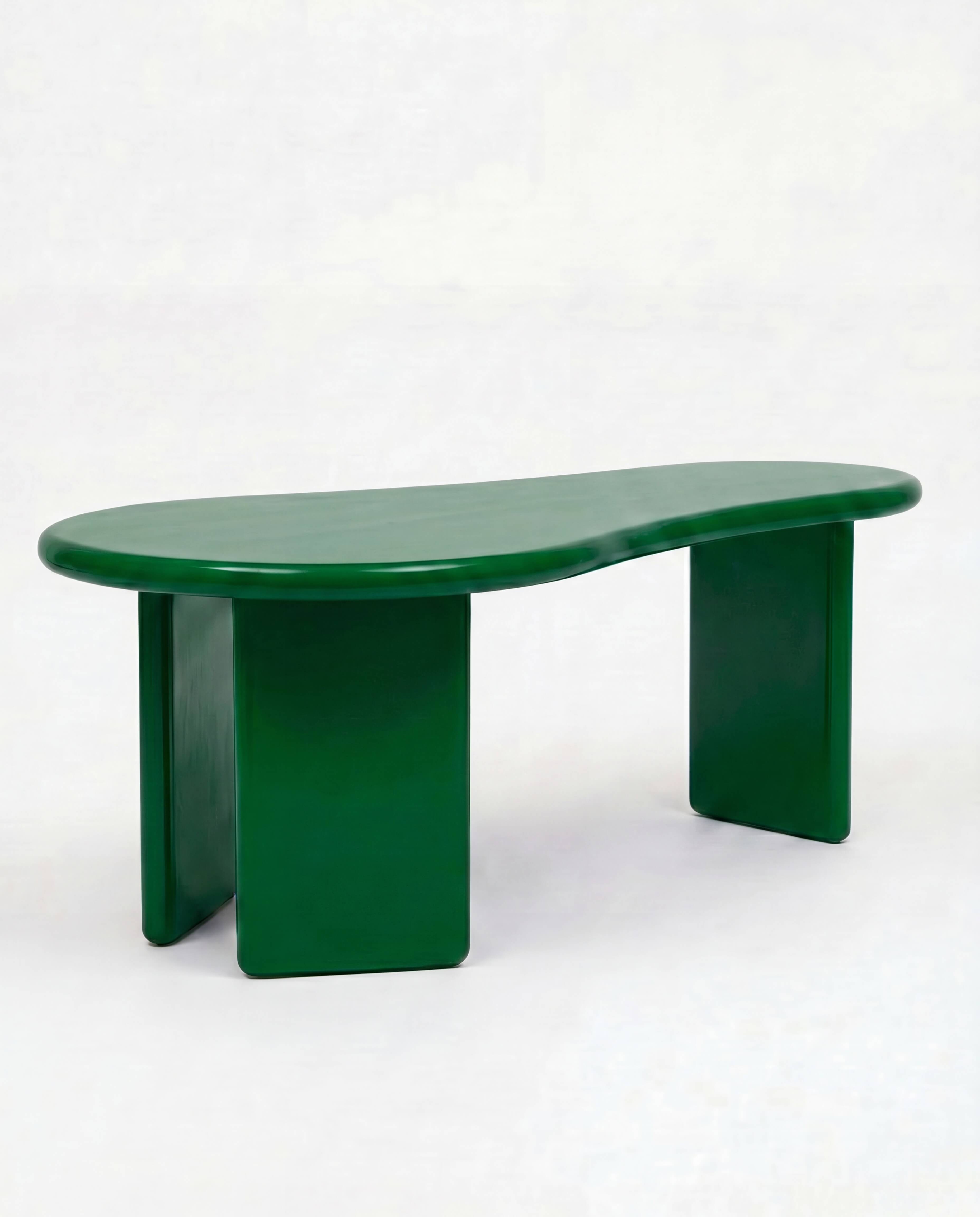 Chunky Desk II Dark Green