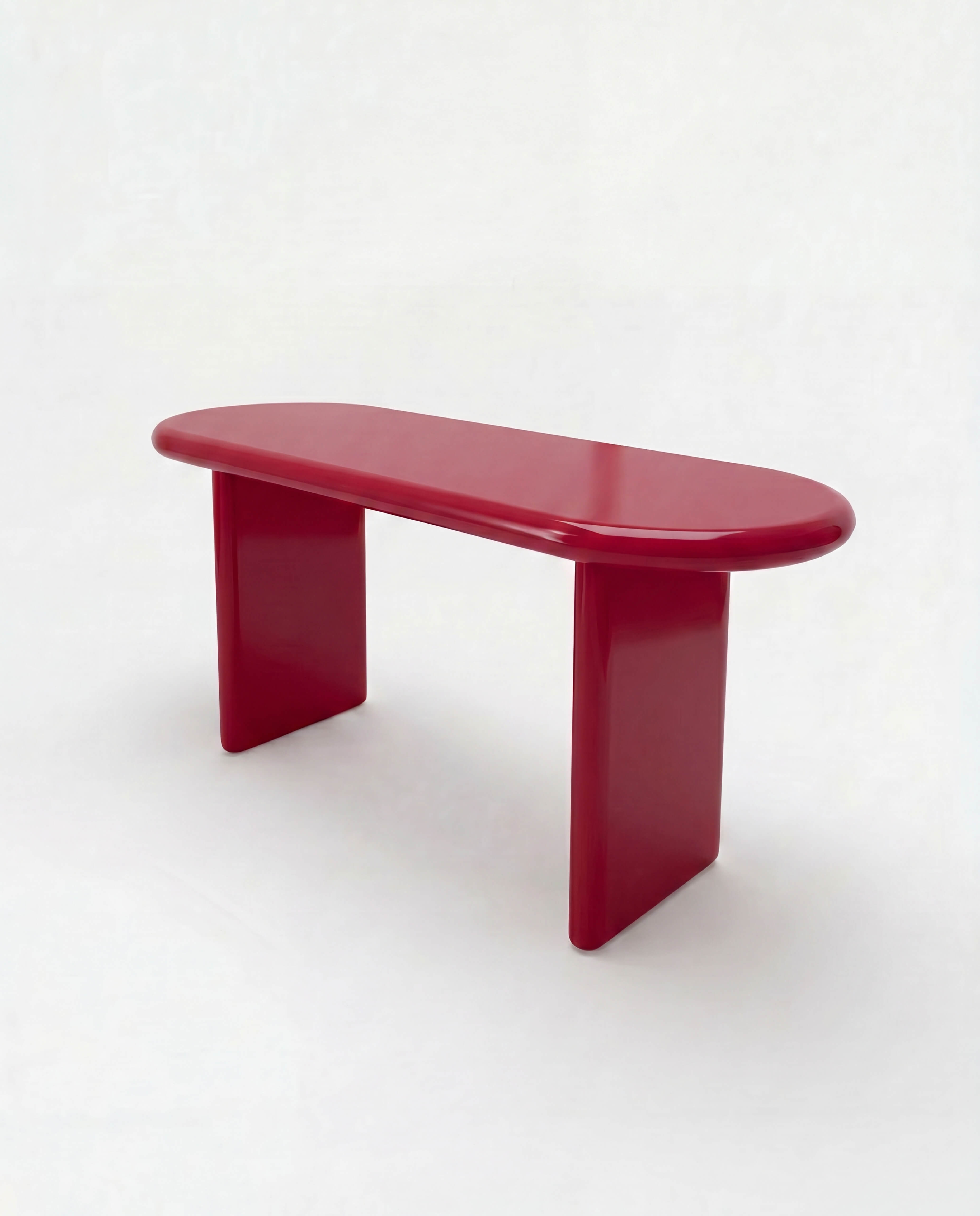 Chunky Desk Burgundy