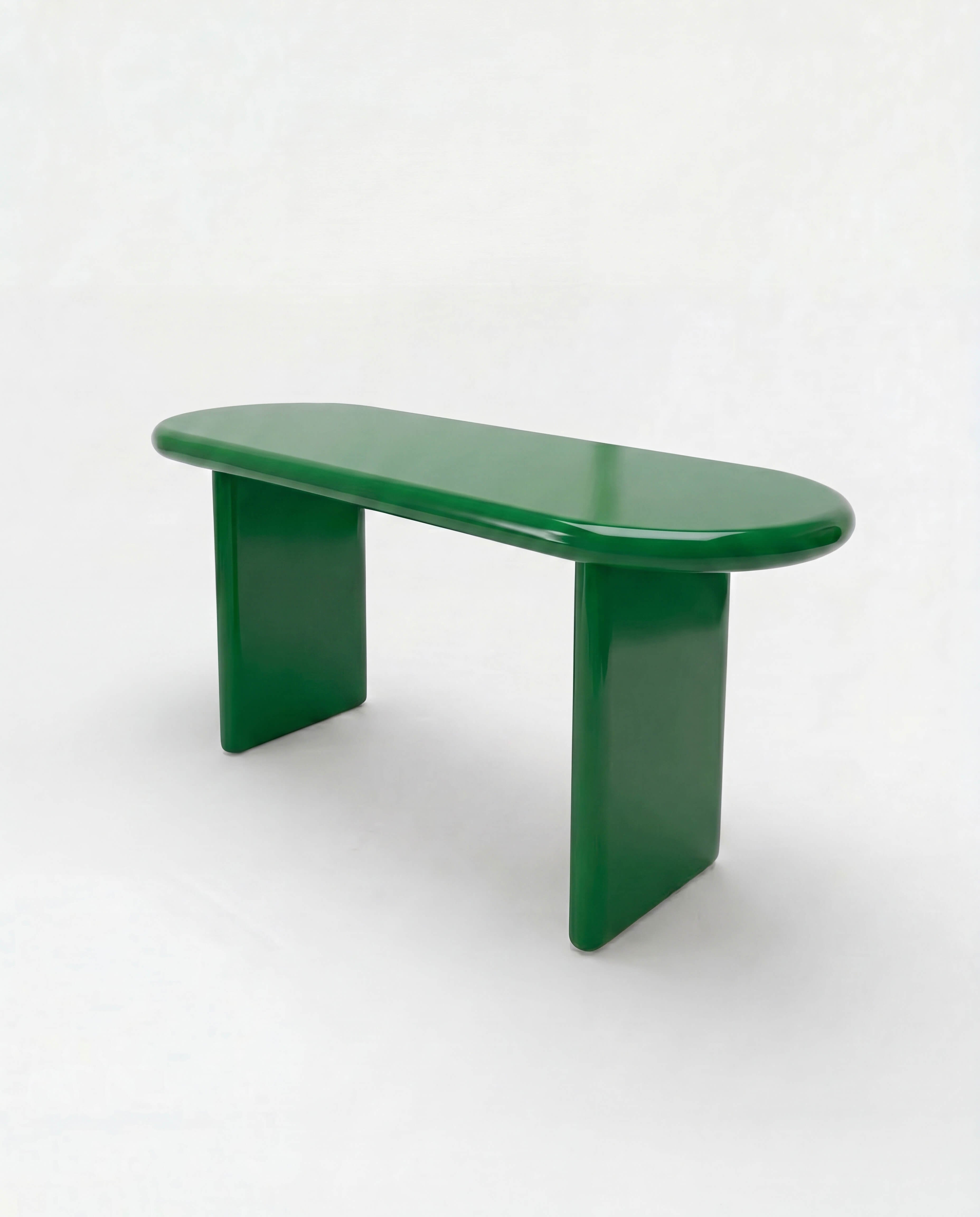 Chunky Desk Dark Green