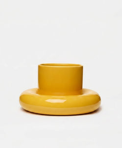 Chunky Flower Pot Yellow packshot