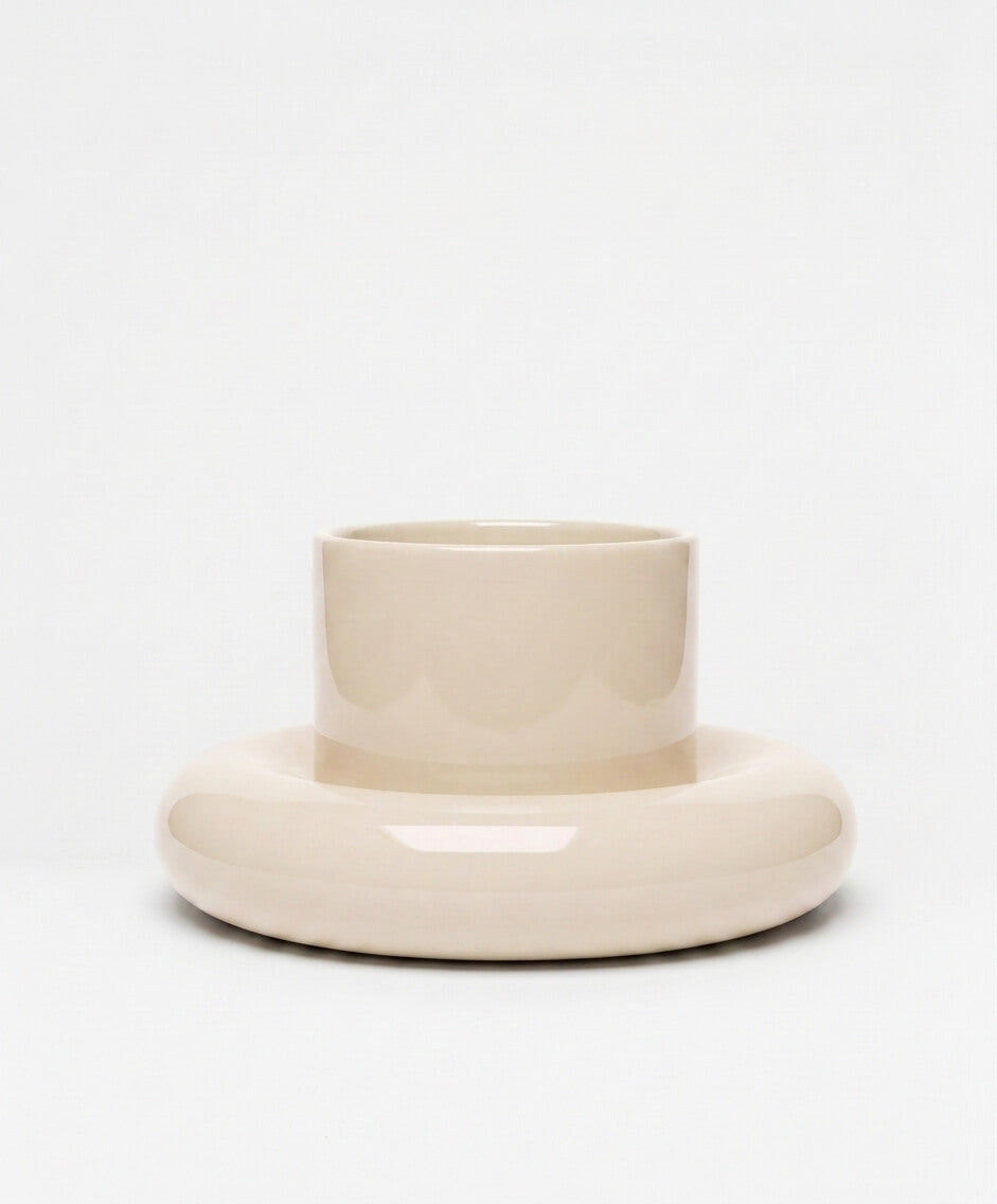 Chunky Flower Pot Cream packshot