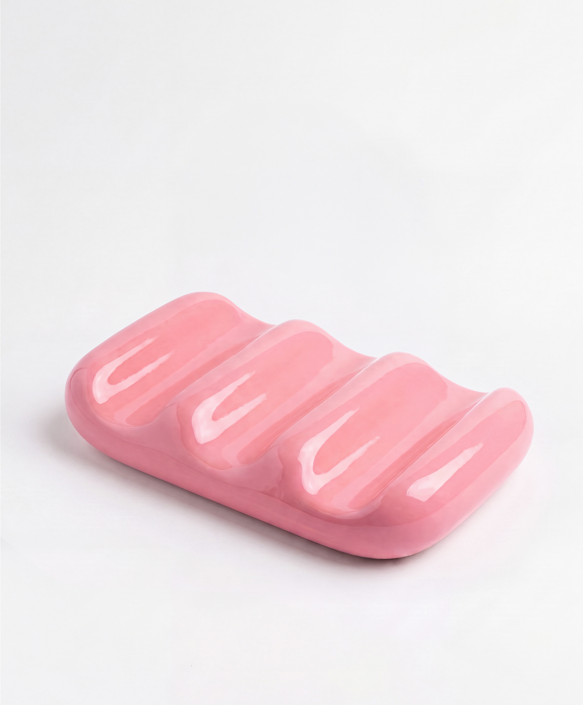Chunky Hot Dog Plate Pink