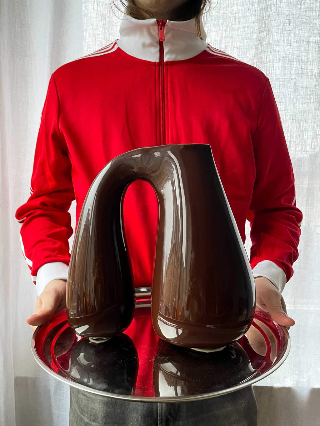 Chunky Jug Dark Brown packshot