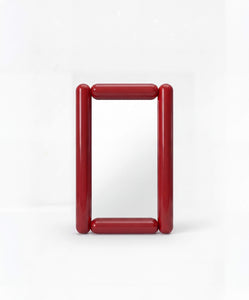 Chunky Mirror Mini Burgundy