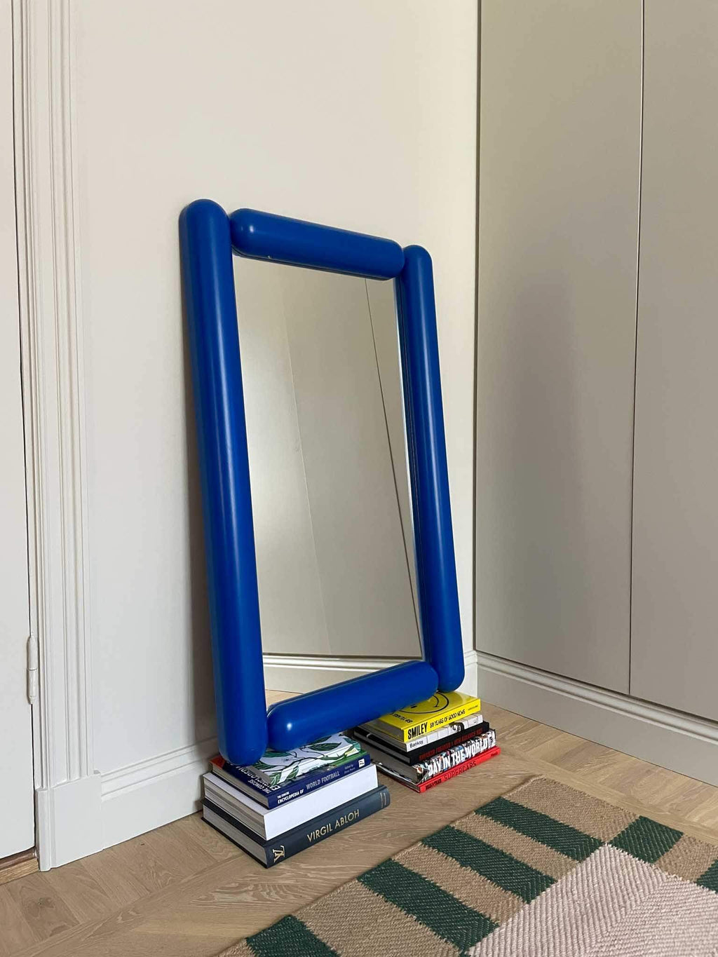 Chunky Mirror Mini Cobalt Blue