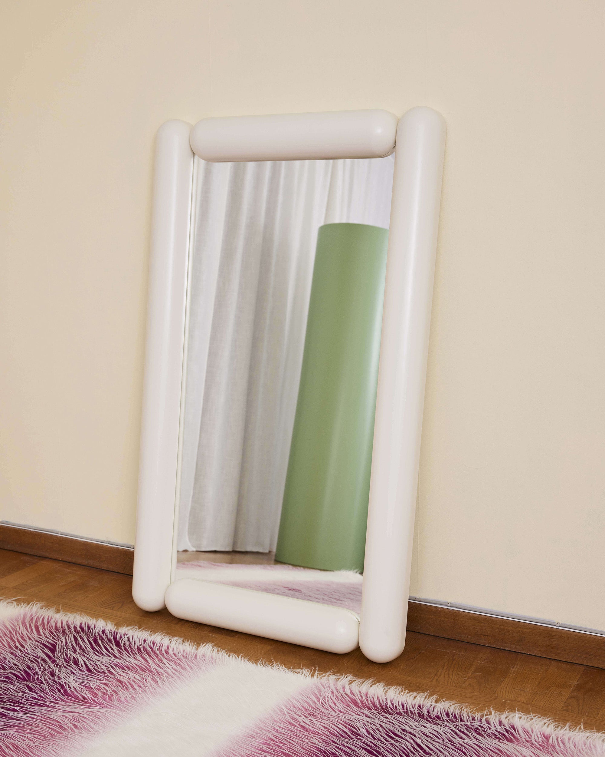 Chunky Mirror Mini Cream