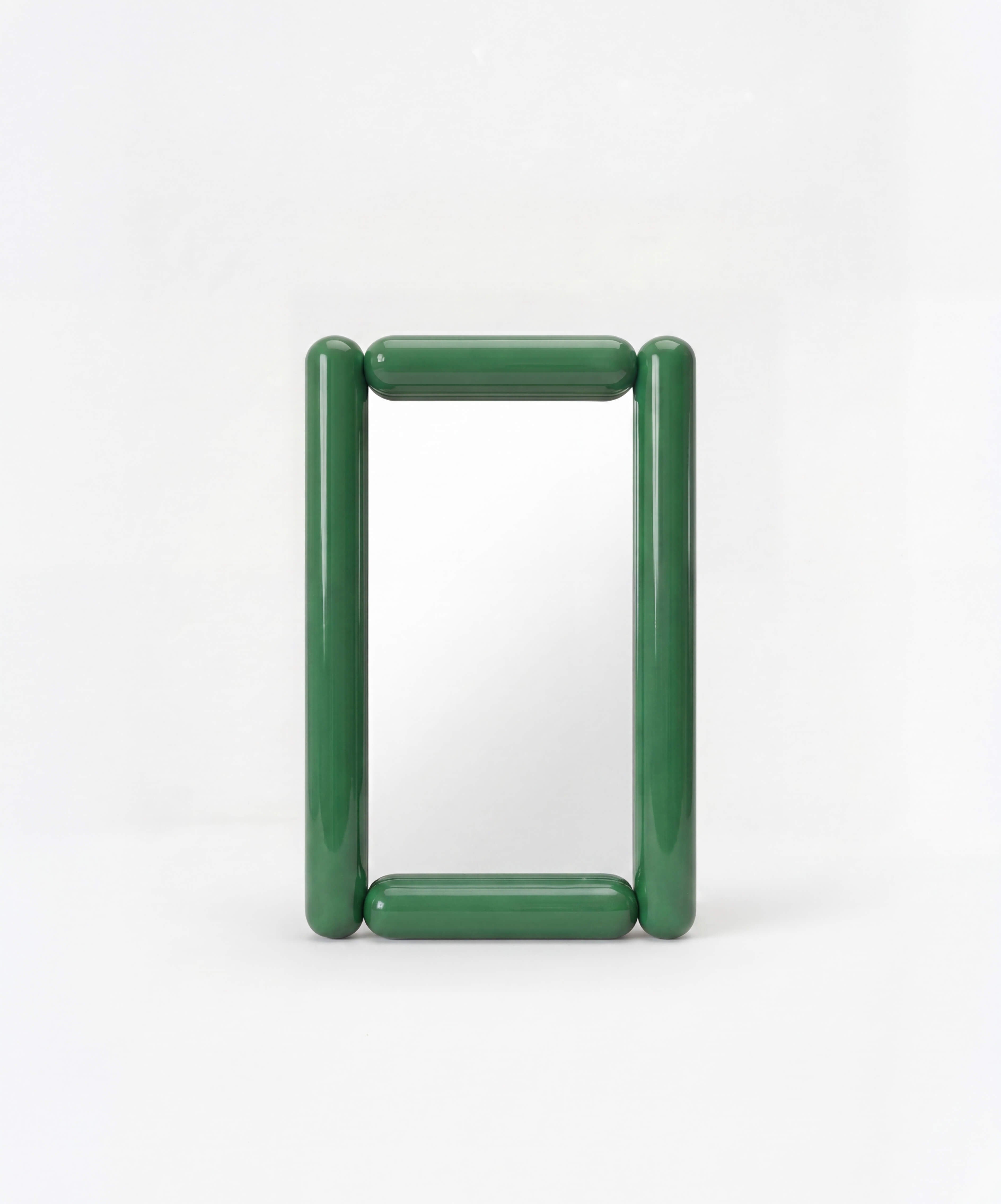 Chunky Mirror Mini Dark Green