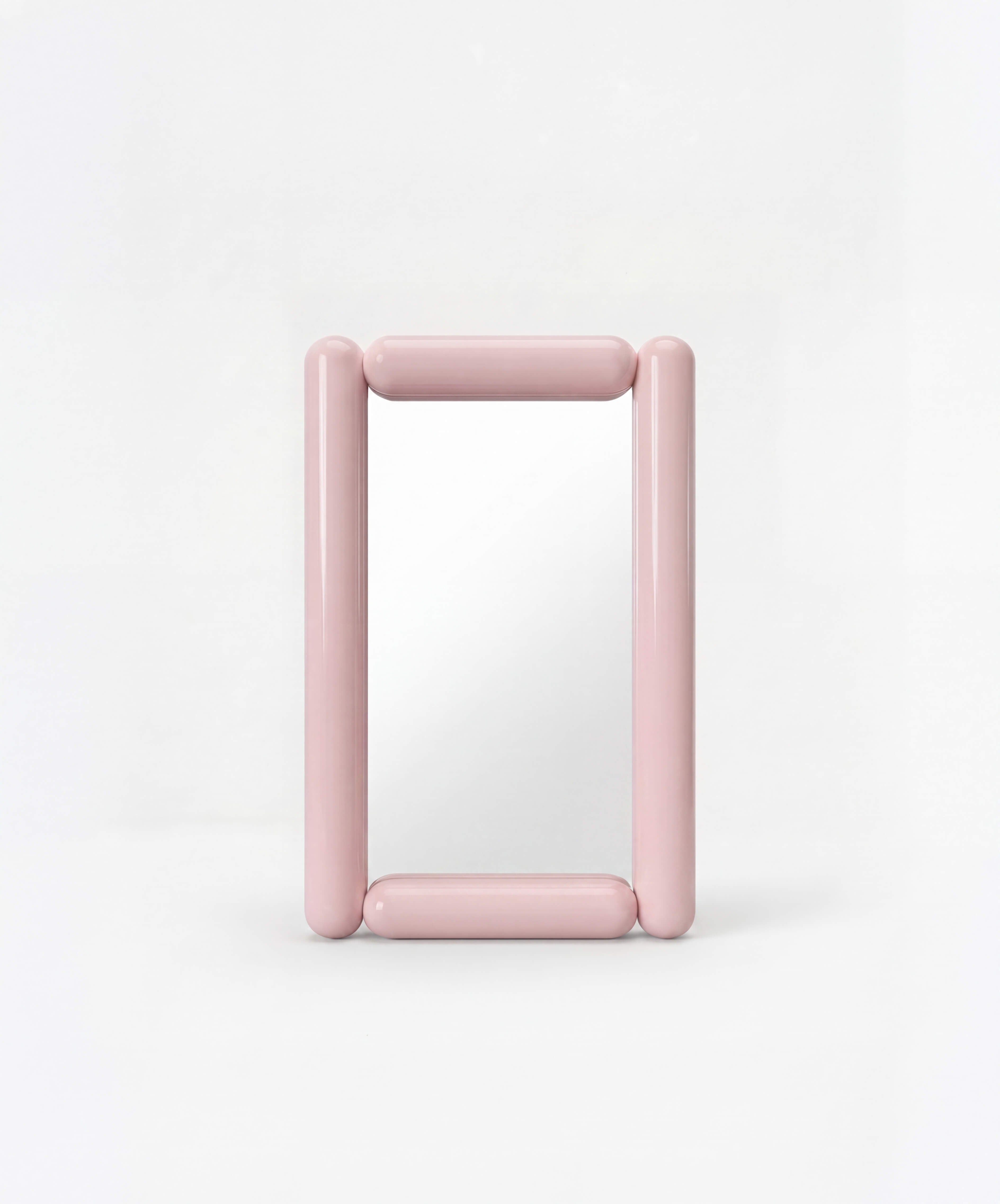 Chunky Mirror Mini Pink