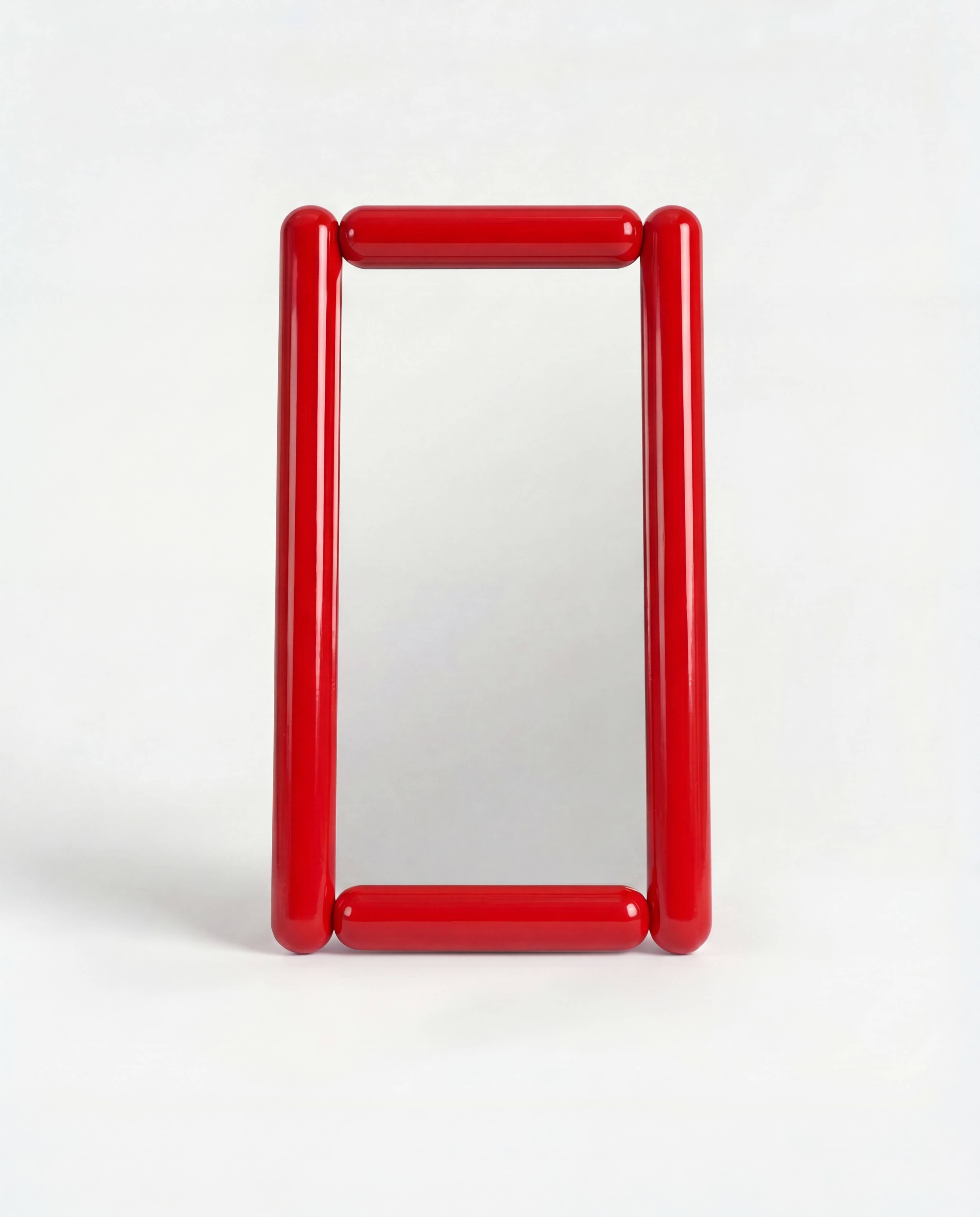 Chunky Mirror Red