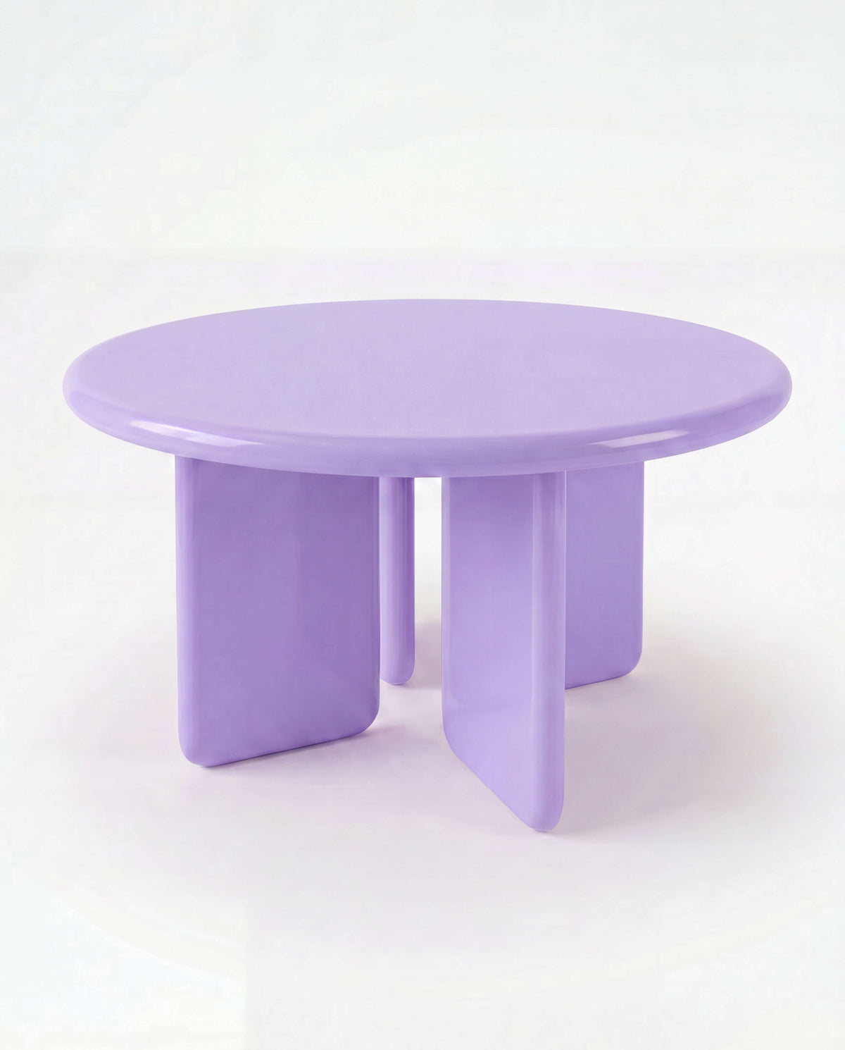 Chunky Round Table Lilac
