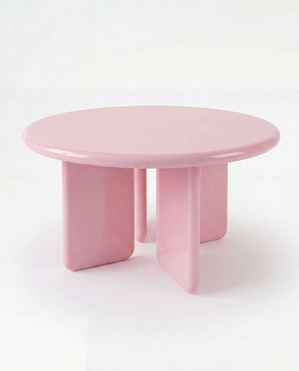 Chunky Round Table Pink
