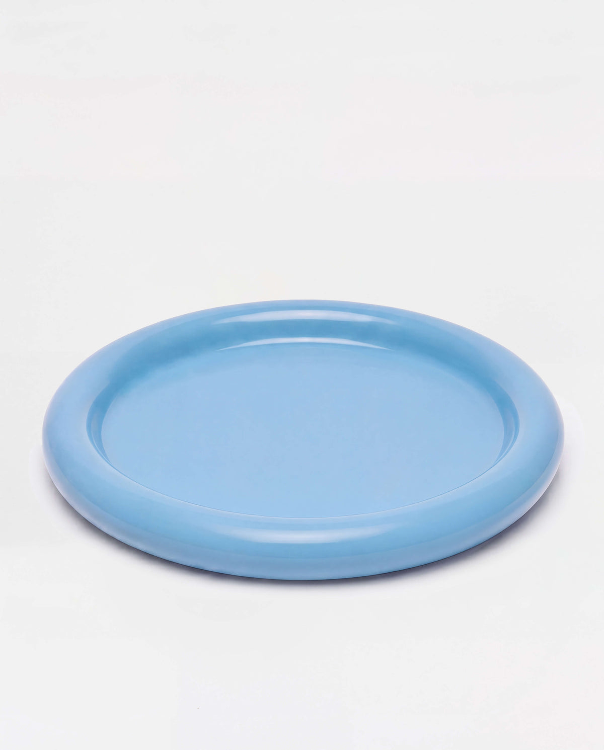Chunky Serving Plate Light Blue