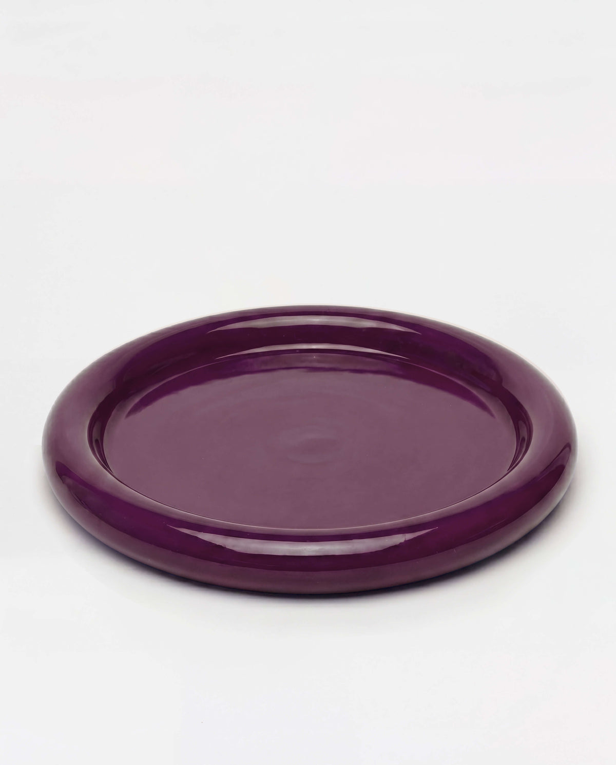 Chunky Serving Plate Purple