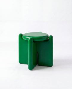 Chunky Stool Dark Green
