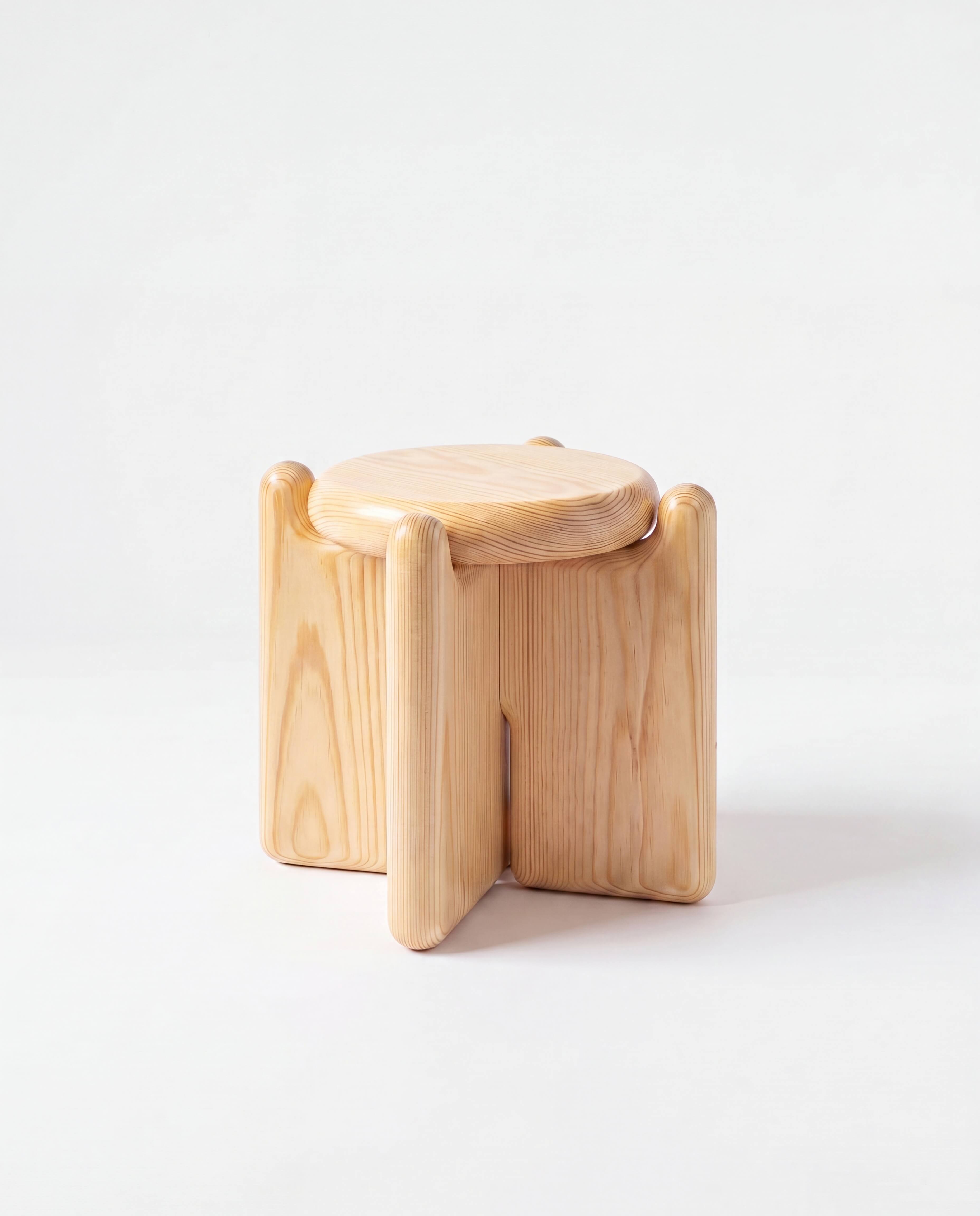 Chunky Stool Pine
