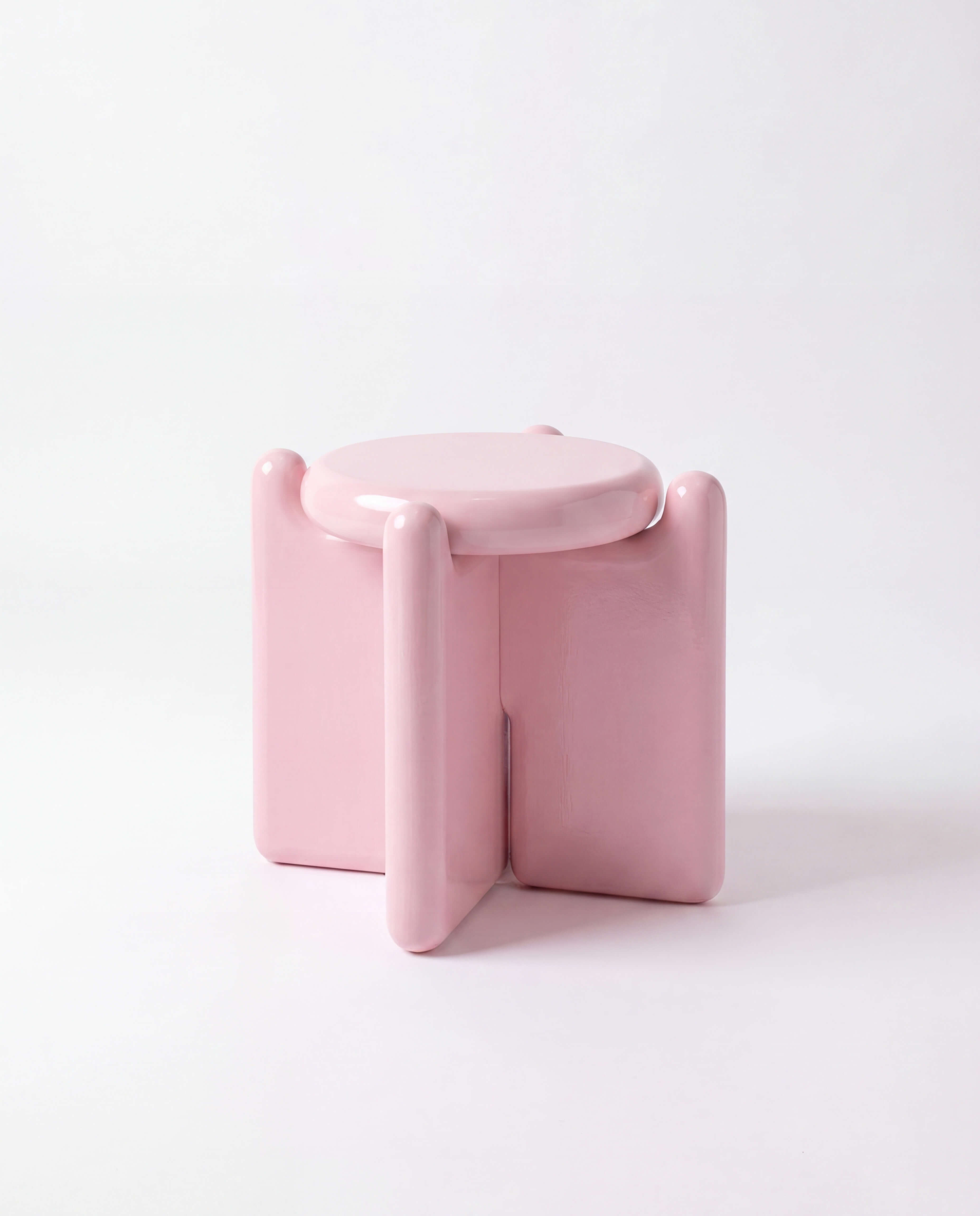 Chunky Stool Pink