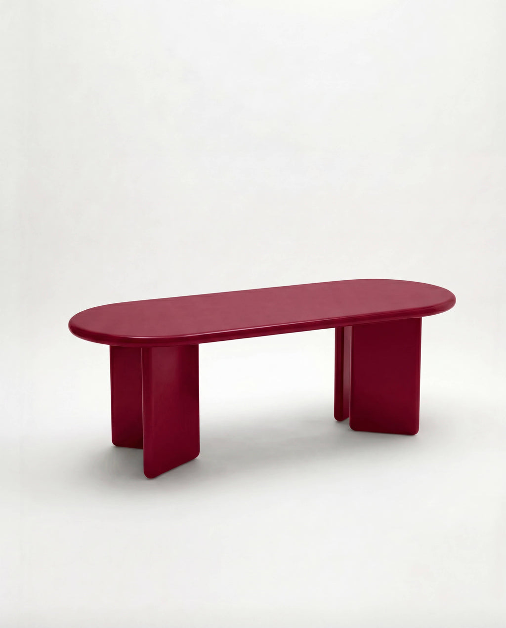 Chunky Table Burgundy