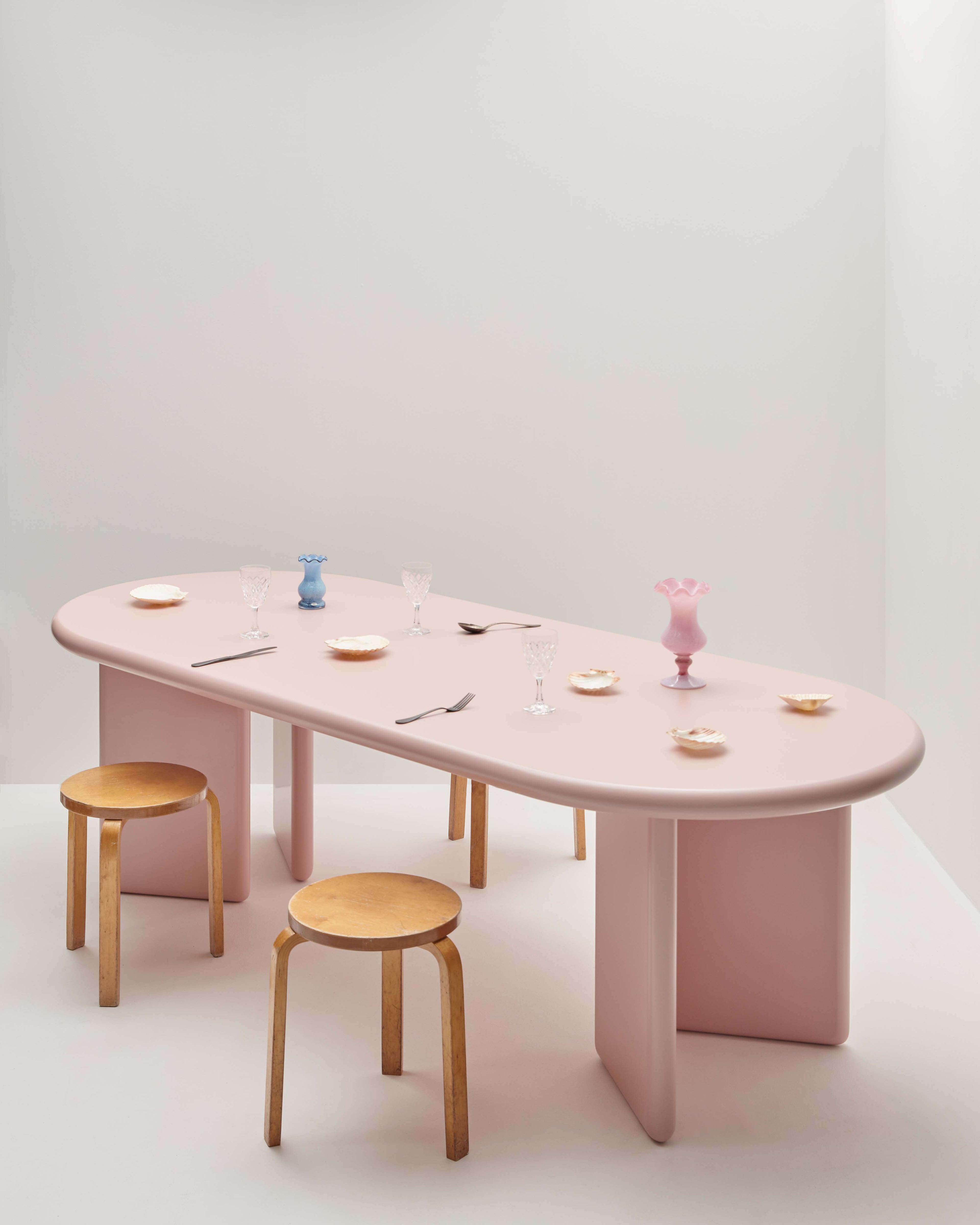 Chunky Table Pink