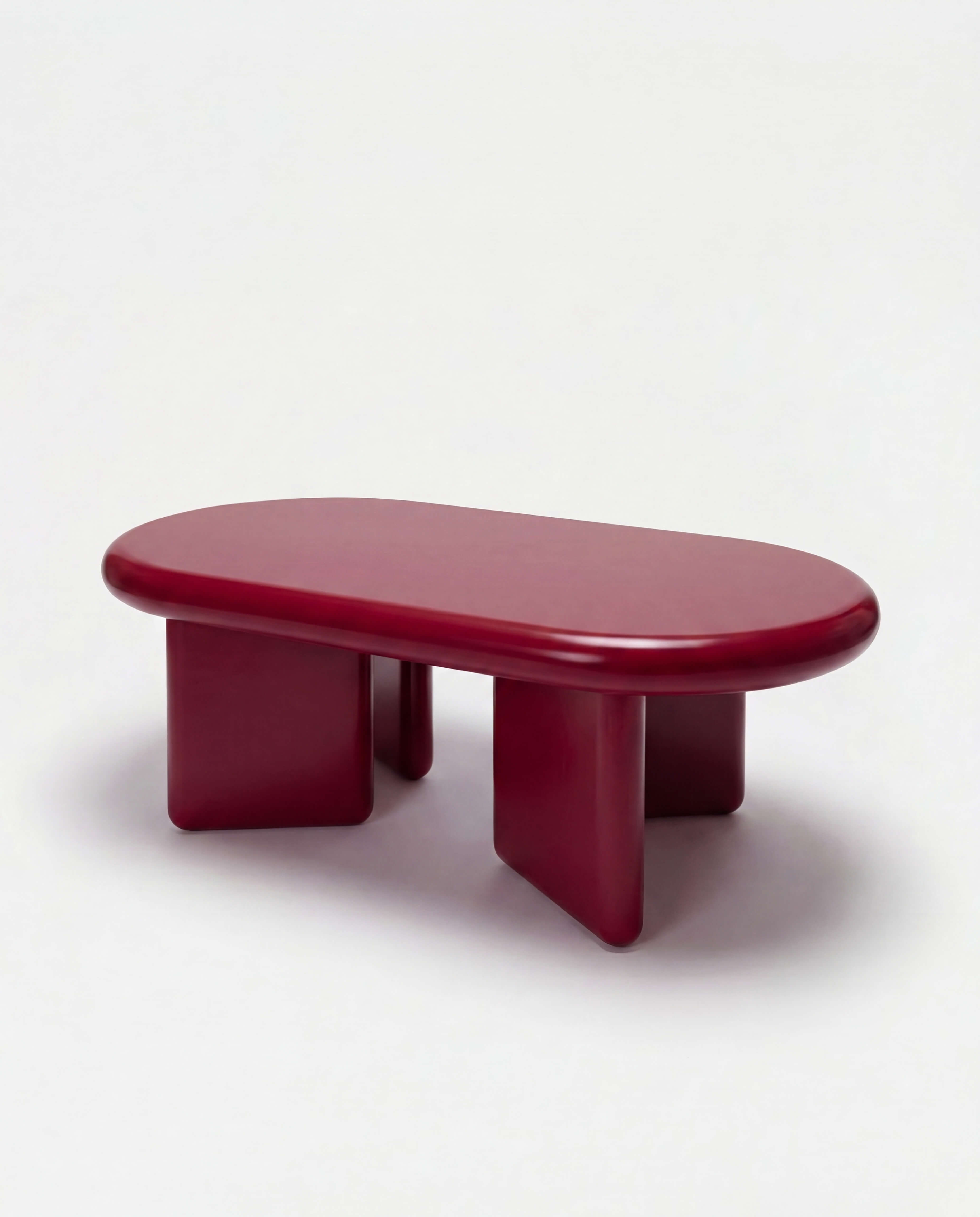 Chunky Table Mini Burgundy