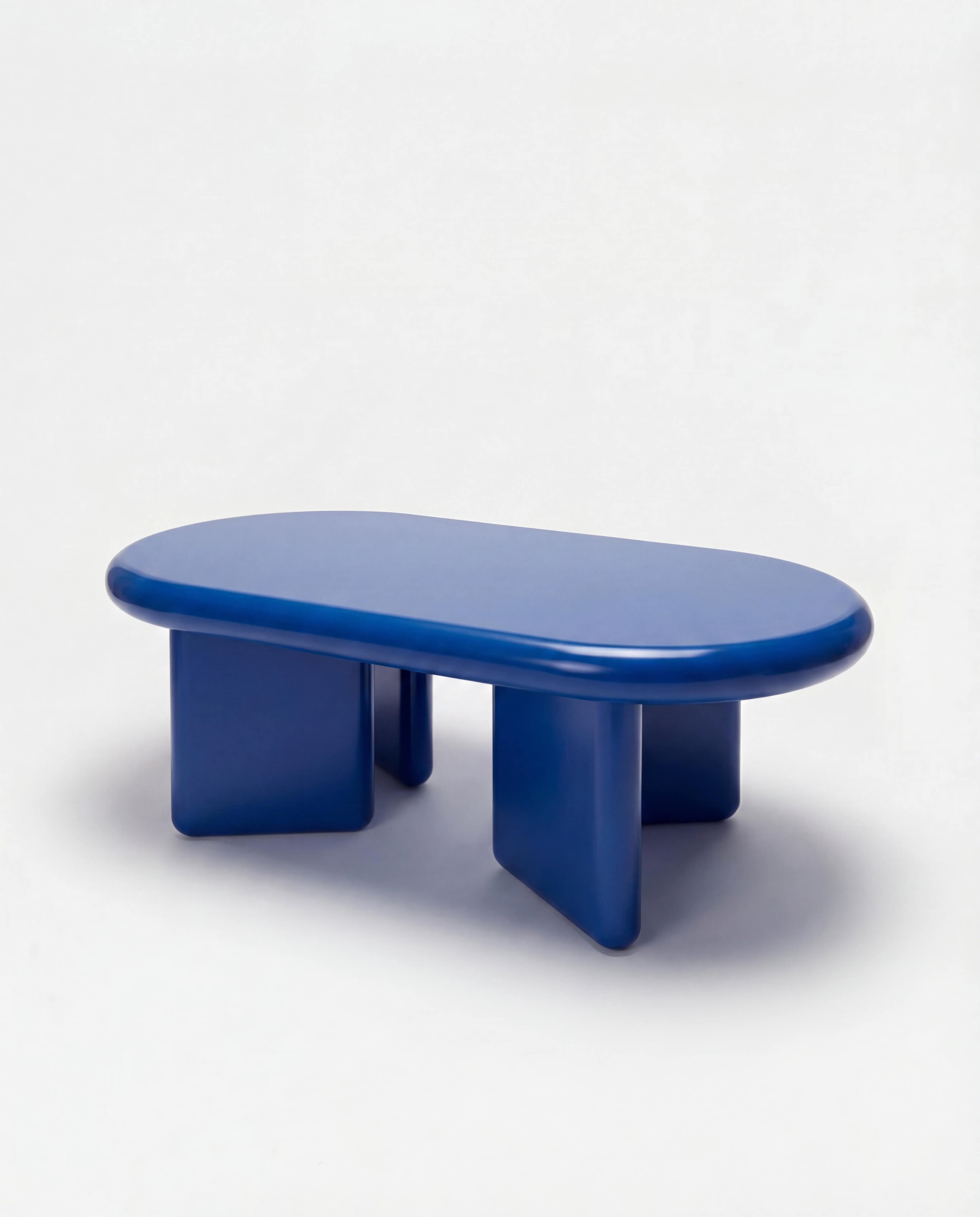 Chunky Table Mini Cobalt Blue