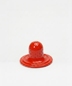 Chunky Tea Strainer Bright Red