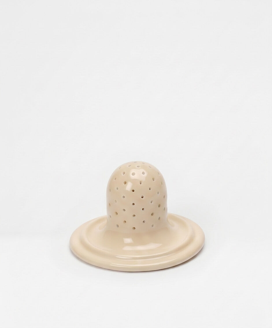 Chunky Tea Strainer Cream