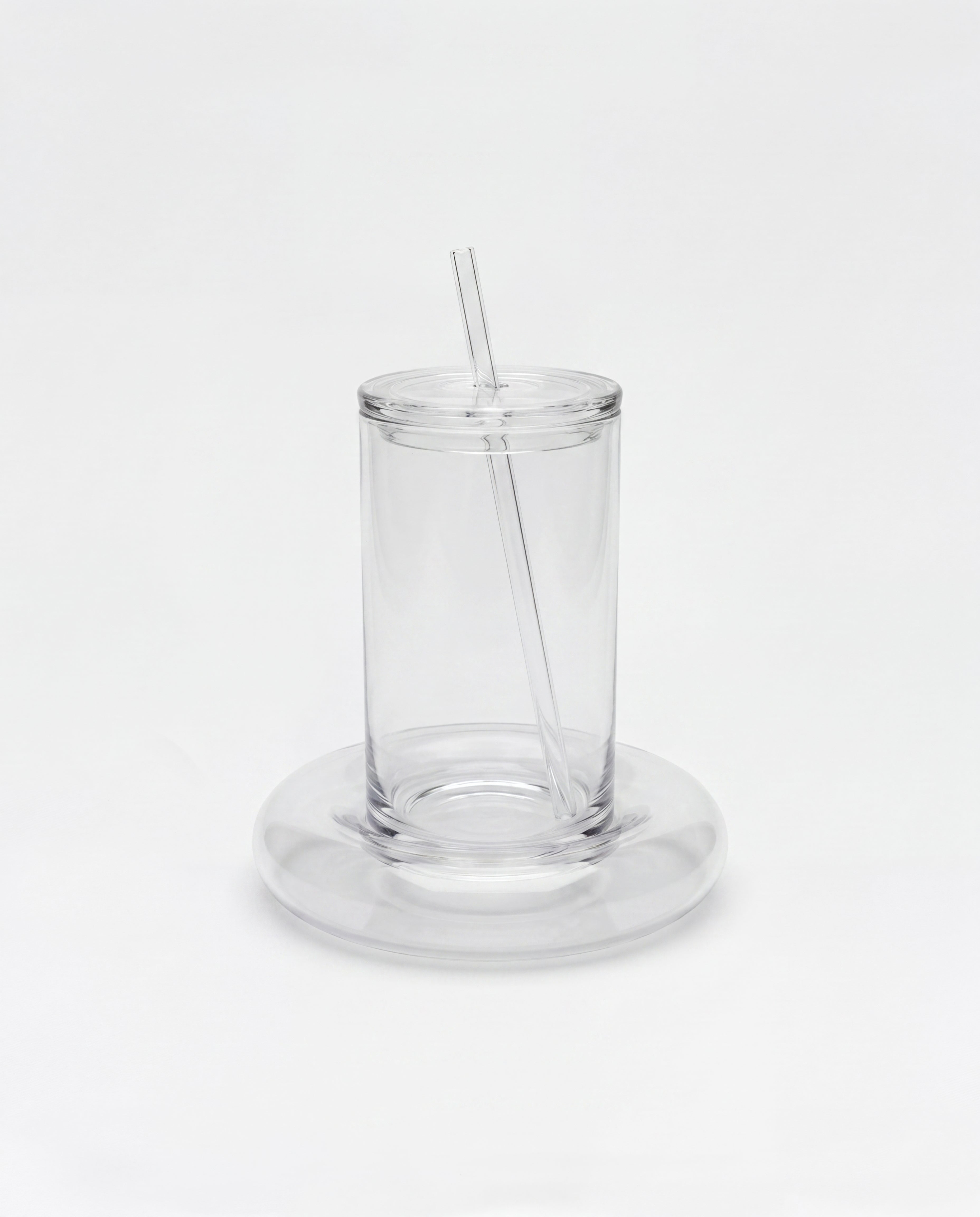 Chunky Tumbler Glass Transparent
