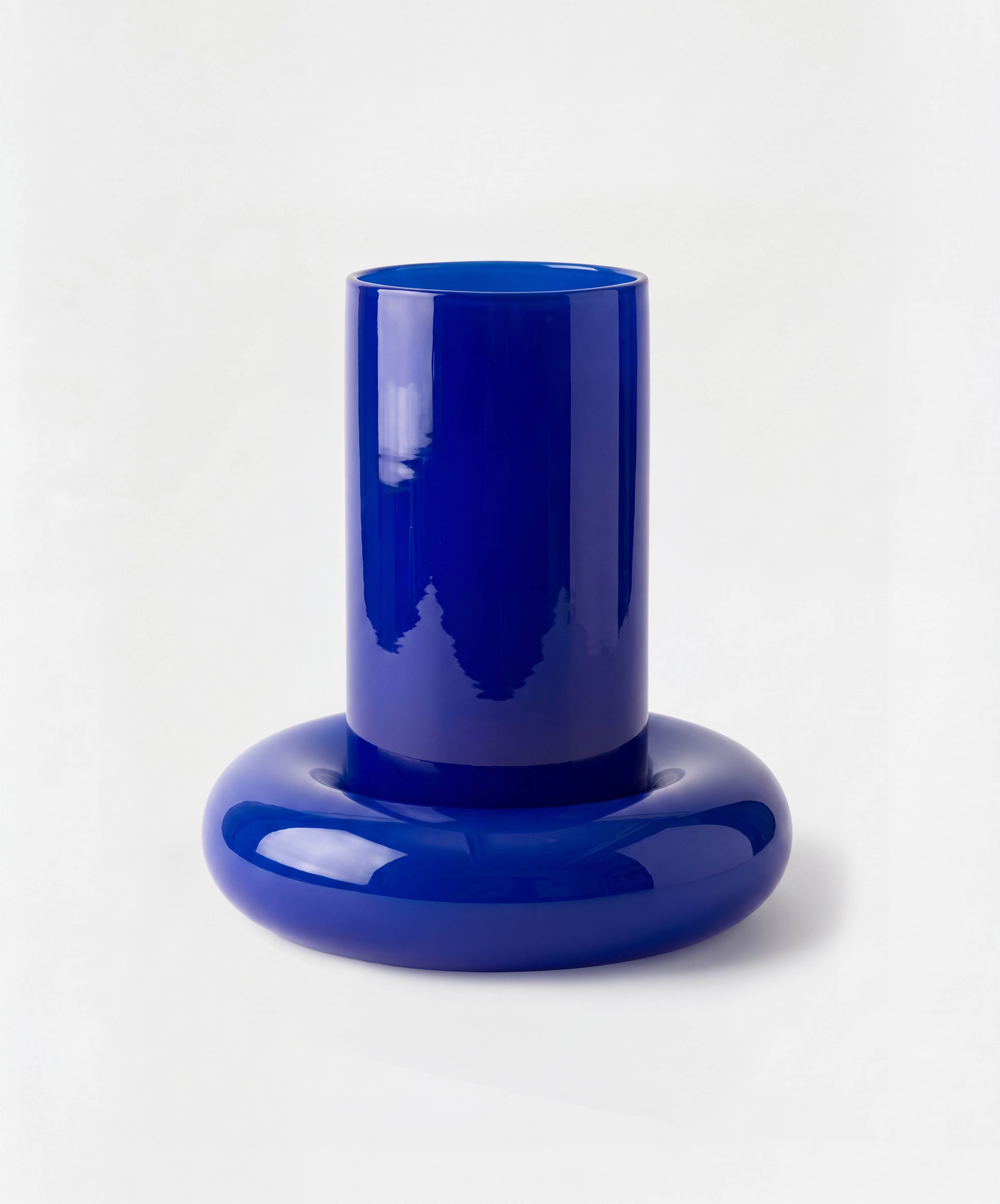 Chunky Vase Cobalt Blue packshot