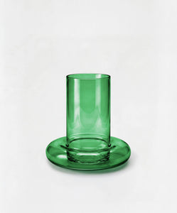 Chunky Vase Mini Transparent Green packshot
