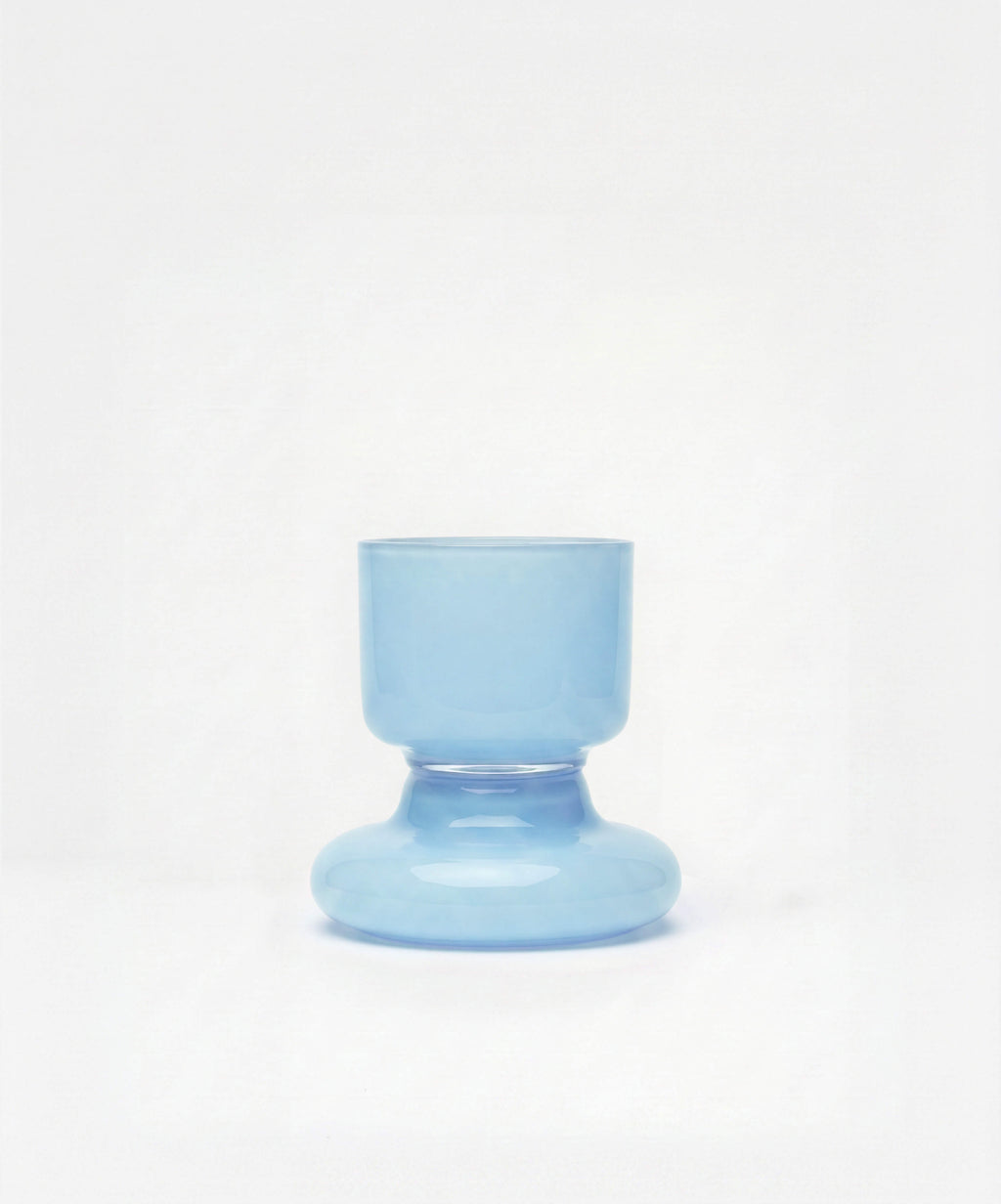 Chunky Water Glass Light Blue packshot