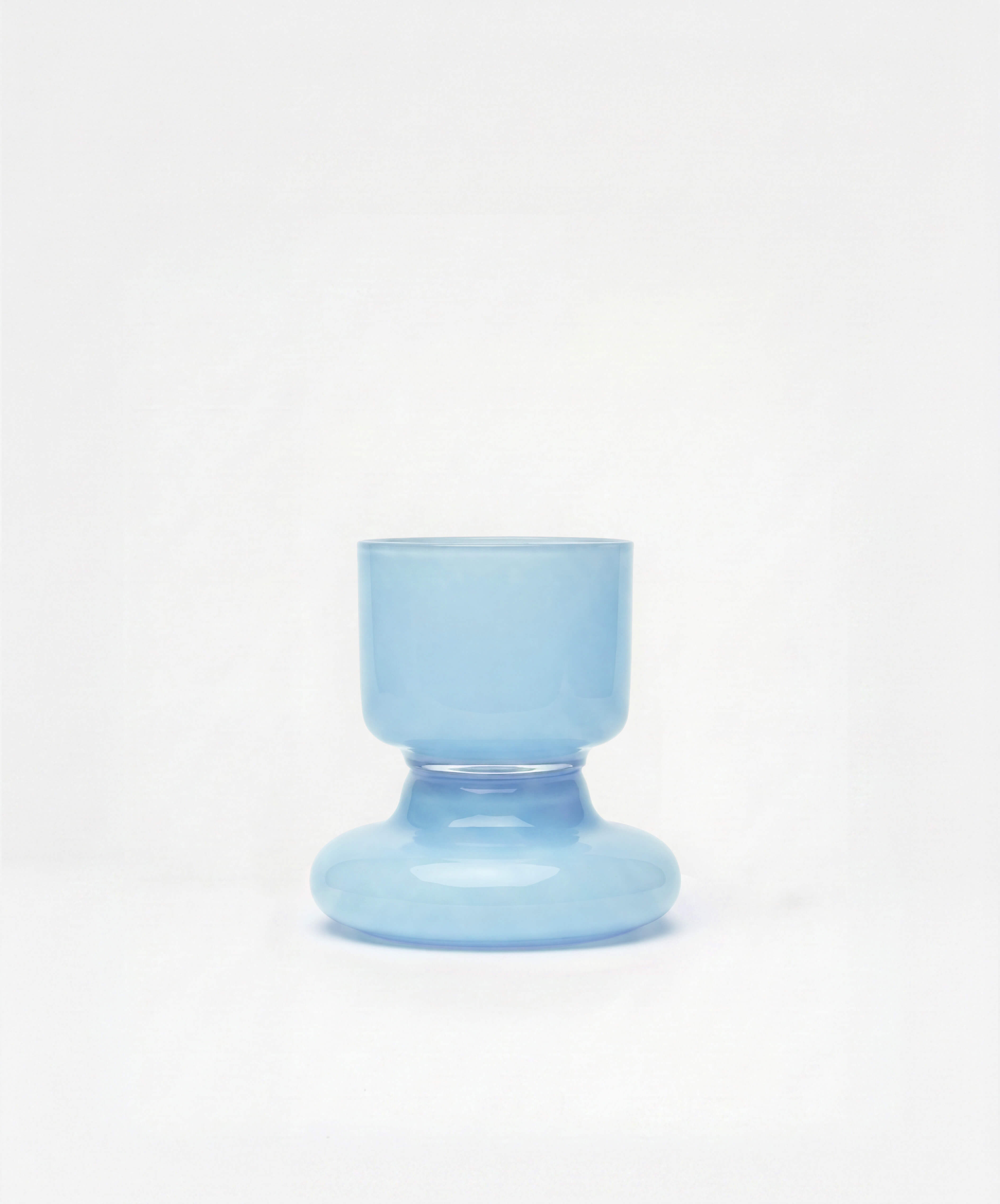 Chunky Water Glass Light Blue packshot