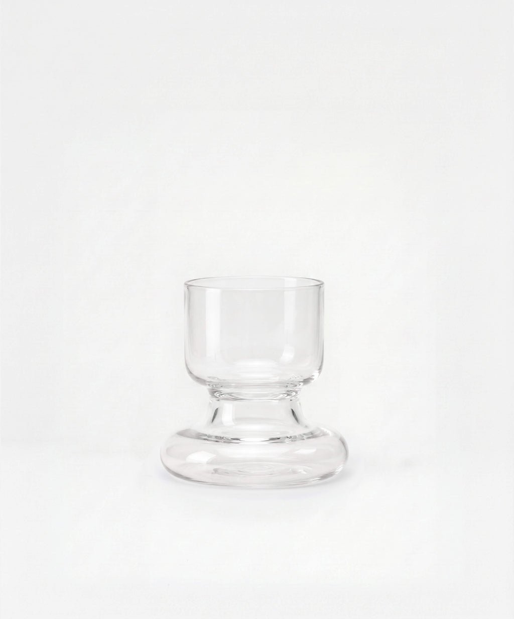 Chunky Water Glass Transparent packshot