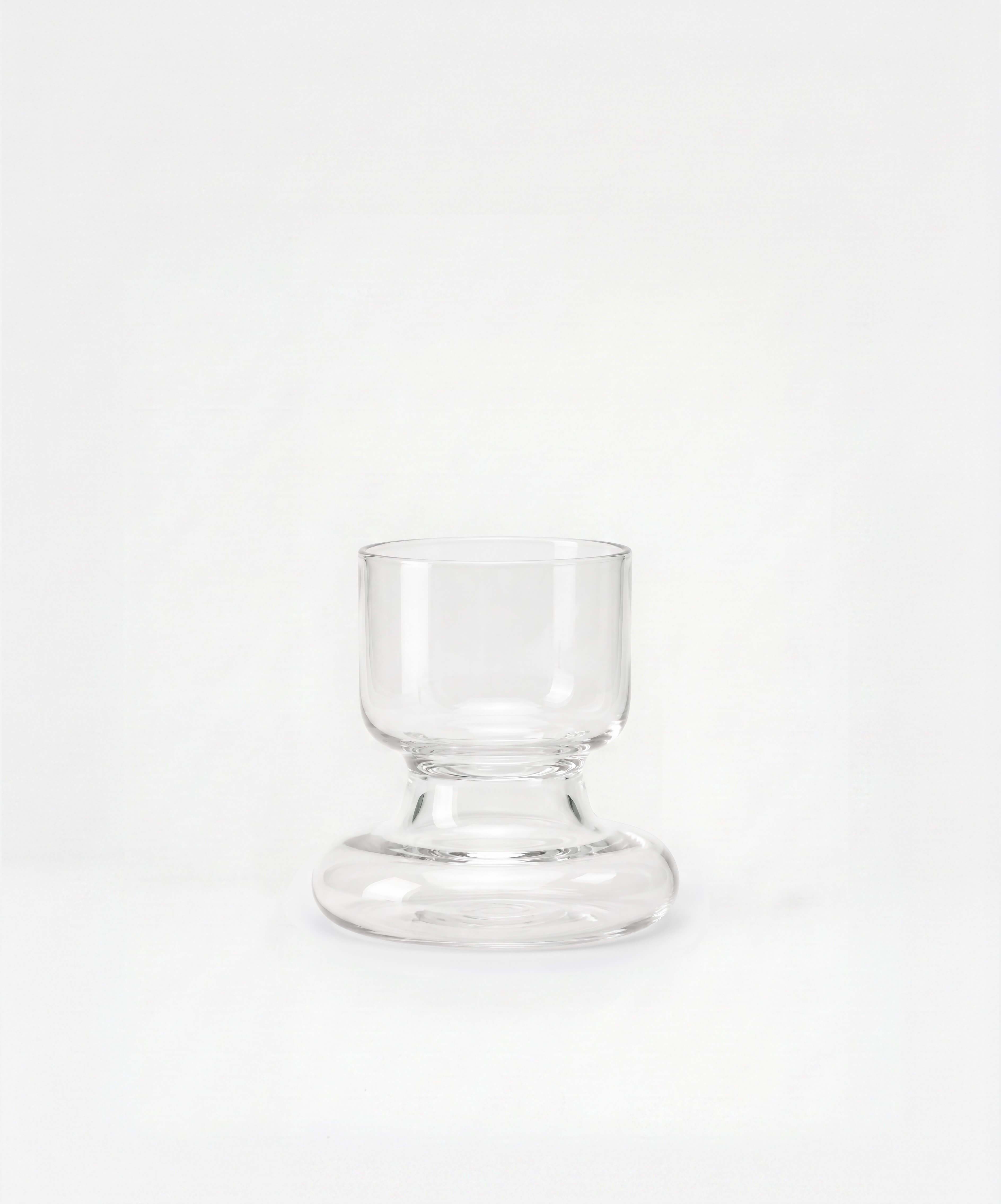 Chunky Water Glass Transparent packshot